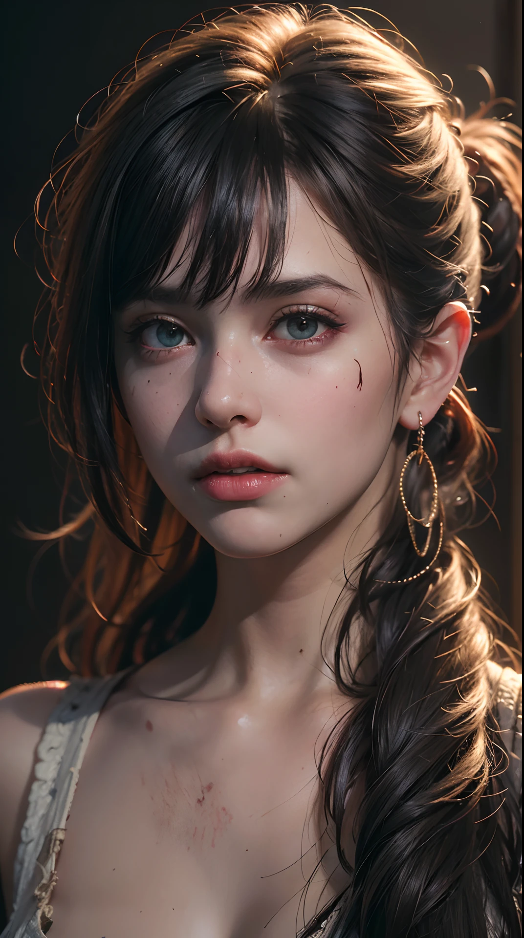 (best quality,4k,8k,highres,masterpiece:1.2), ultra-detailed, (realistic,photorealistic,photo-realistic:1.37), (zombie:1.2), studio lighting, physically-based rendering, vivid colors,