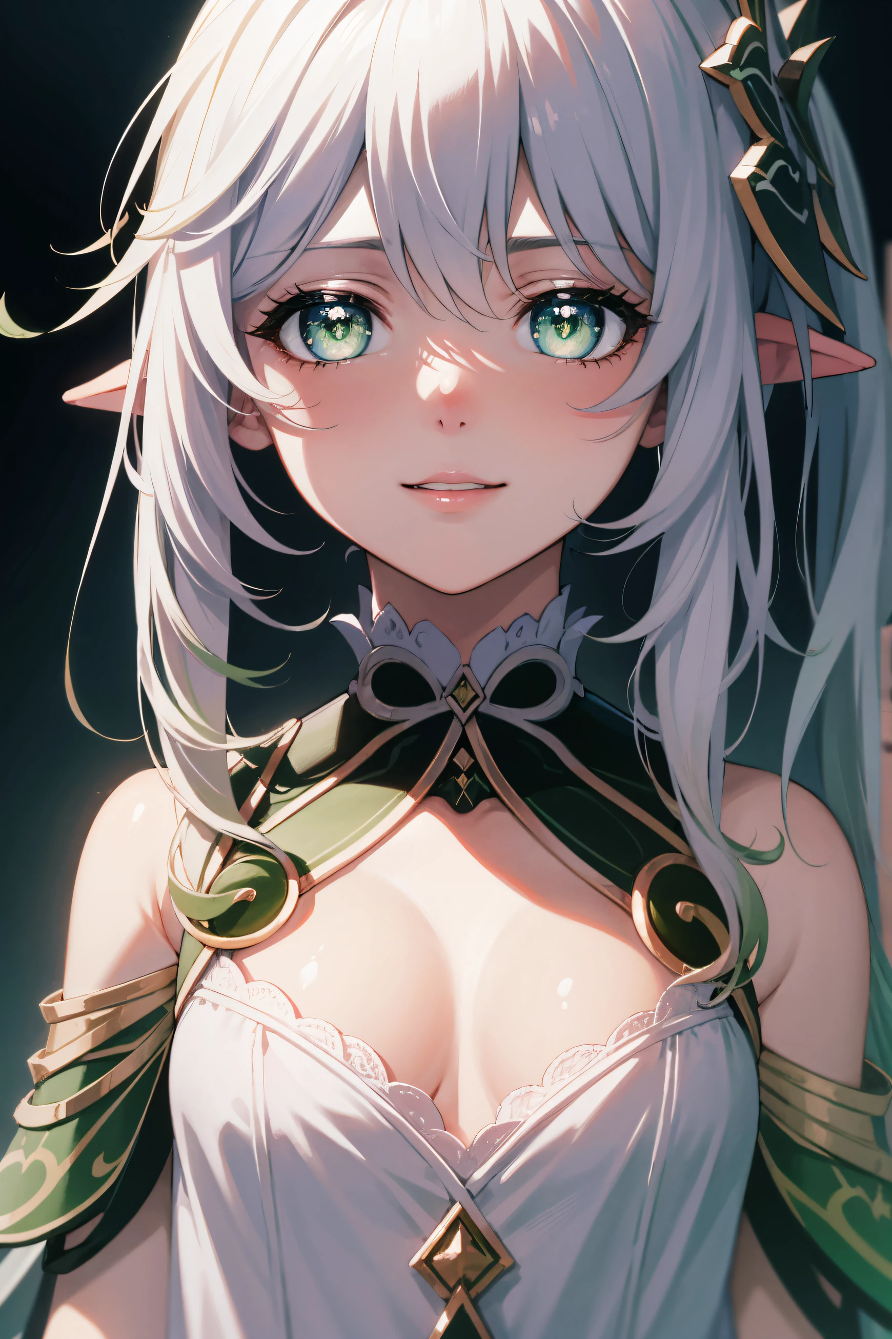 closeup face, detailed digital anime art, Anime with small details, Best Quality, Masterpiece, Ultra-detailed, Beautiful, hight resolution, Original,CG 8K ультрареалистичный, perfect artwork, beatiful face, Face Clean, Skin, hyper realistic, Ultra Detailed, A detailed eye, dramatic lighting, (Realistic) Realistic, Full HD, Best Quality, Best Quality, Beautiful lighting, (8k wallpaper of extremely detailed CG unit), High Details, sharp-focus, The art of dramatic and photorealistic painting, sexy clothes, Lustful smile, lust, taut clothes, pretty eyes,