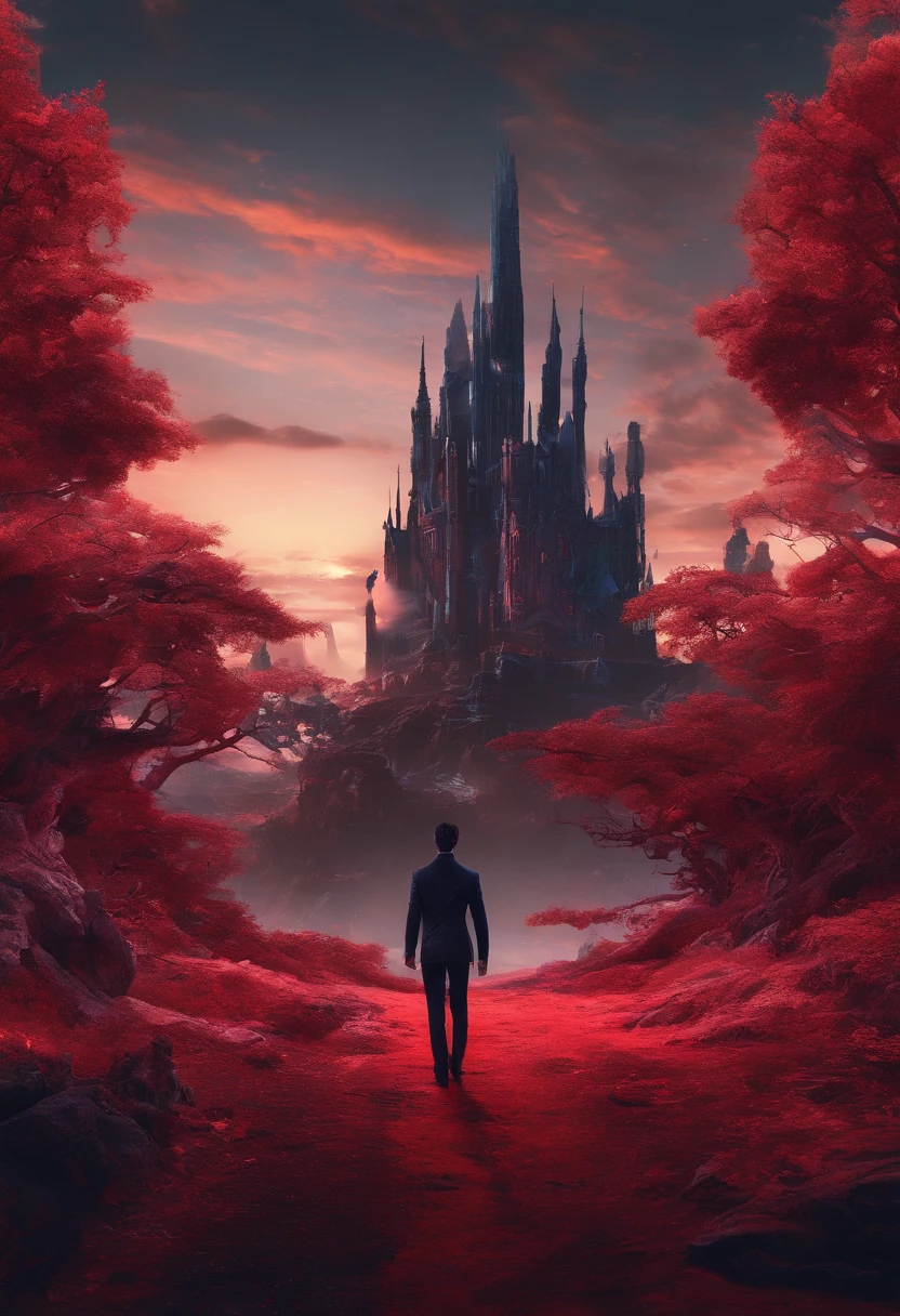 The prompt for generating a Stable Diffusion image based on the theme "High quality, Masterpiece, (Realistic photography:1.4), surrealism, dreamlike, FusionArt, Shadow dancer, Magic of shadows, red eyes, Black-haired vampire, Ruined castle in the background" is as follows:

"(best quality,4k,8k,highres,masterpiece:1.2), ultra-detailed, (realistic,photorealistic,photo-realistic:1.37), surrealism, dreamlike, FusionArt, Shadow dancer, Magic of shadows, red eyes, Black-haired vampire, Ruined castle in the background, vibrant colors, realistic lighting"