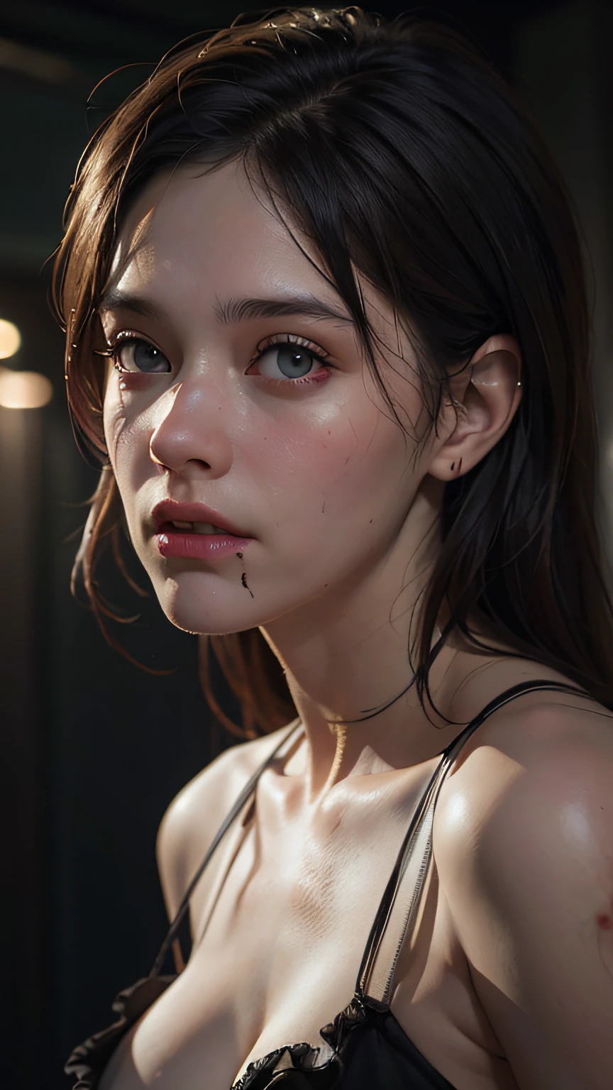 (Best quality,4K,8K,A high resolution,Masterpiece:1.2), Ultra-detailed, (Realistic,Photorealistic,photo-realistic:1.37), (zombie:1.2), Studio lighting, Physically-based rendering, Vivid colors,