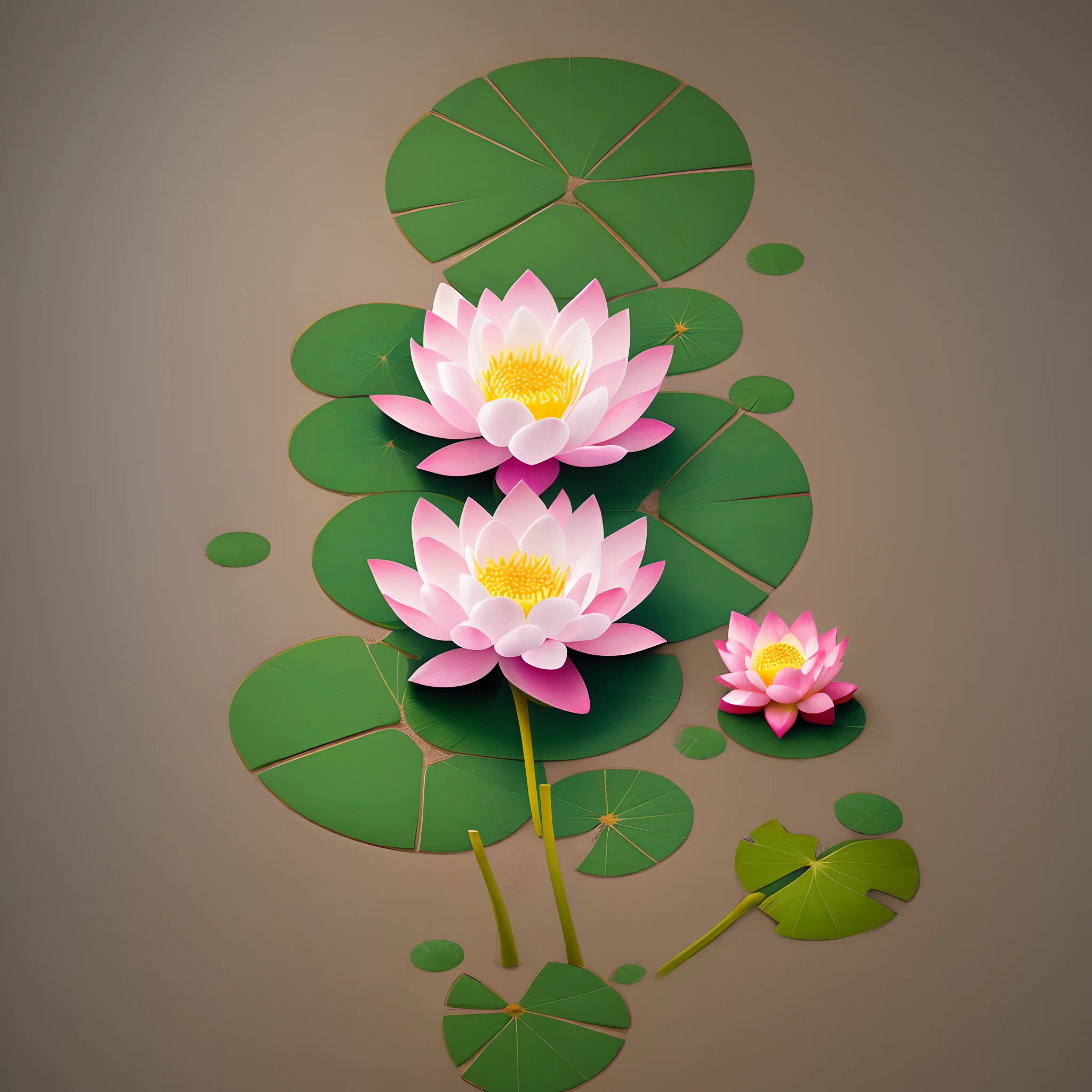 Papel de parede com flor de lotus