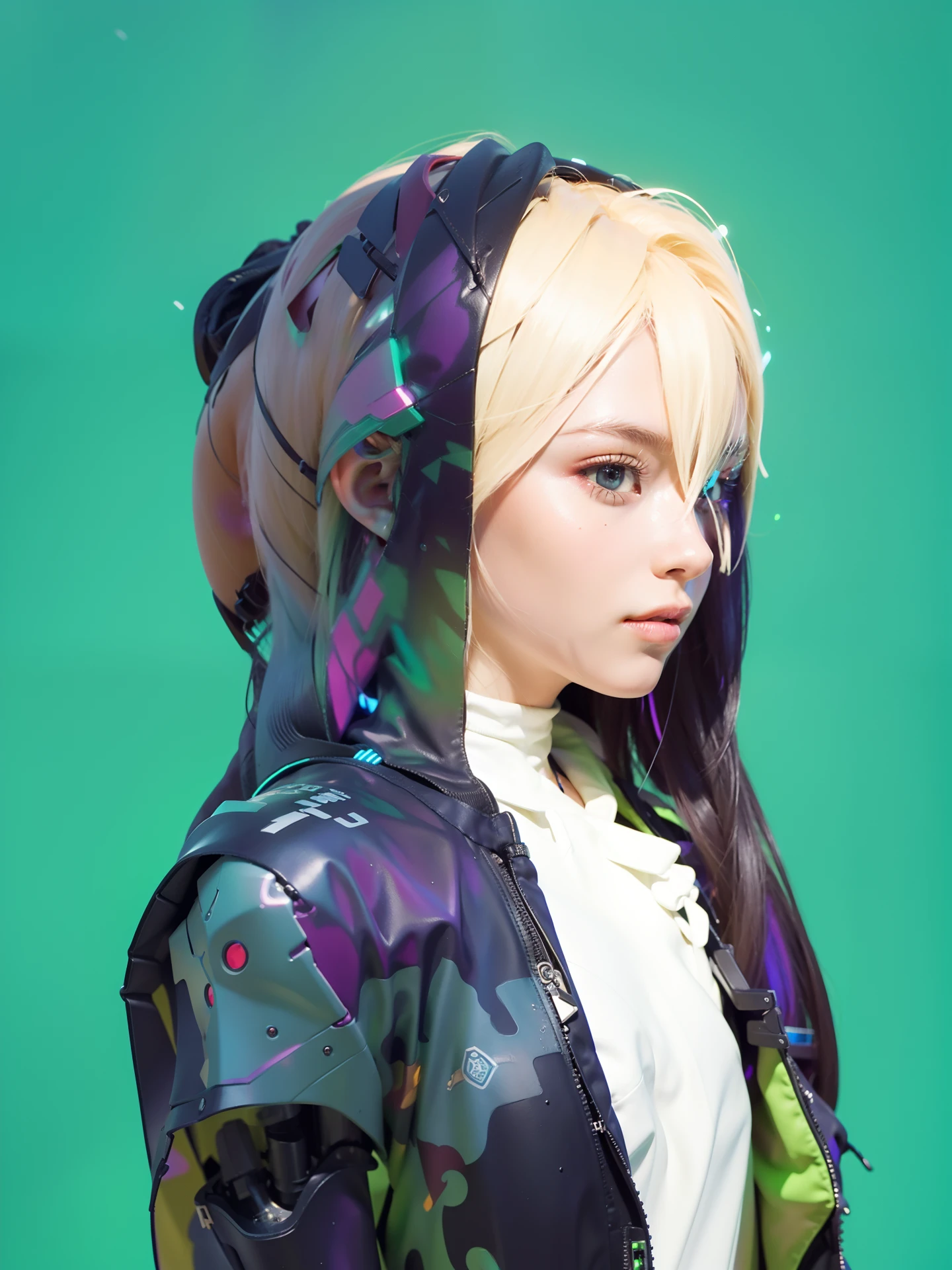 ((Best Quality)), ((Masterpiece)), (Highly Detailed:1.3), 3D, (Cyberpunk:1.3) cyberpunk link, computer terminal, computer servers, LCD screens, fiber optic cables, corporate logos, HDR (High Dynamic Range) cyberpunk, dark boy,cyber clothing, cyber armor, neon cyber, blond hair, elf, Ray Tracing, NVIDIA RTX, Super-Resolution, Unreal 5, Subsurface Scattering, PBR Texturing, Post-processing, Anisotropic filtering, Depth of field, Maximum clarity and sharpness, Multilayer textures, Albedo and specular maps, Surface shading, accurate simulation of light-material interaction, perfect proportions, Octane Render, two-tone lighting, low ISO, white balance, rule of thirds, wide aperature, 8K RAW, efficient sub-pixel, sub-pixel convolution, luminescent particles, final fantasy