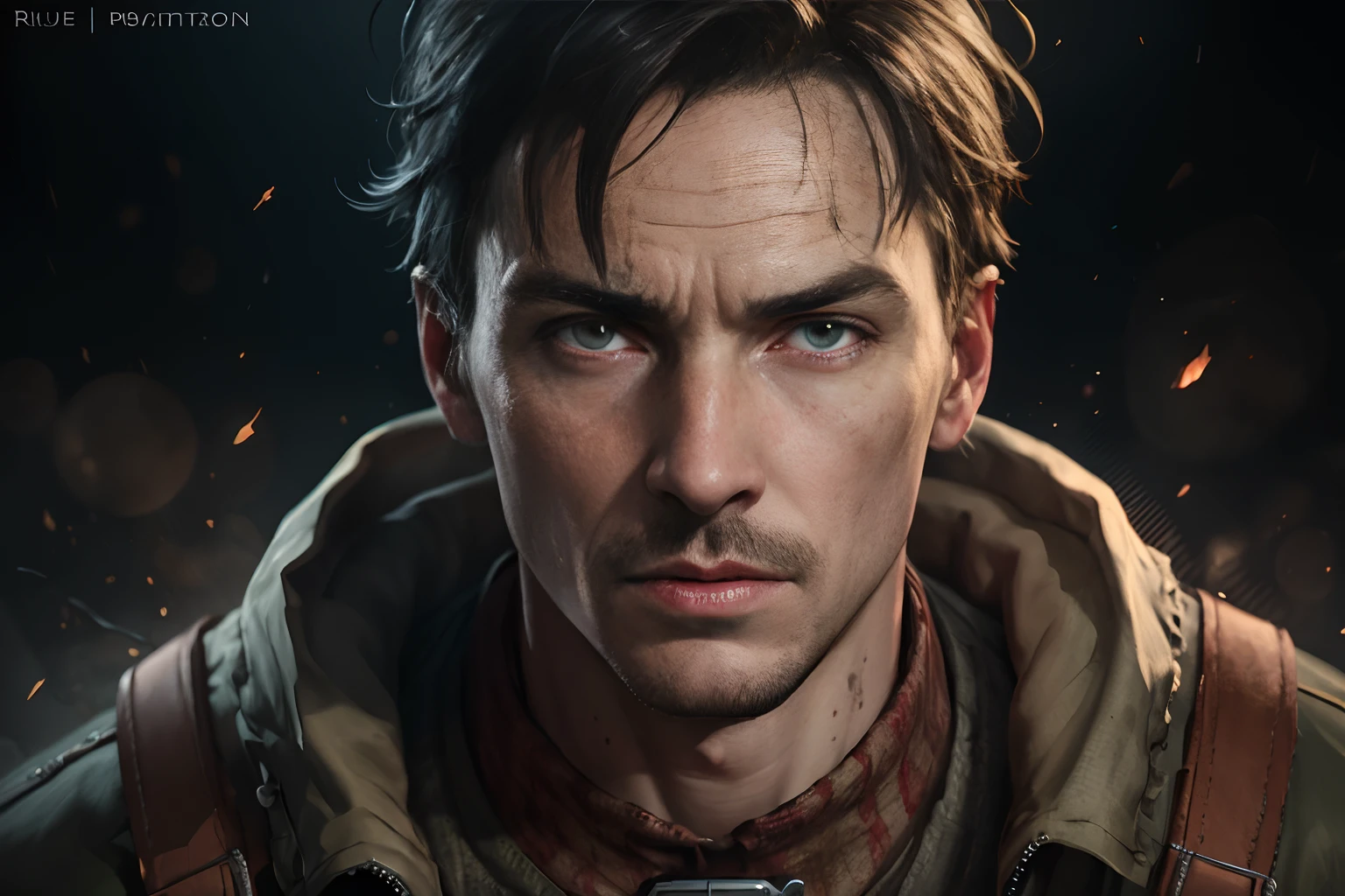 Realistic Portrait of Edward Richtofen From Video game Series Call of duty zombies