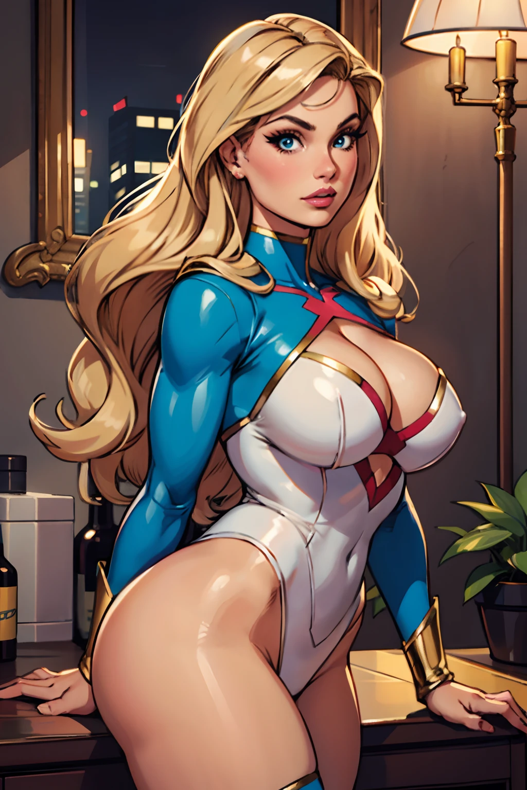 Margot Robie, Barbie Rosa, DC Quadrinhos, Dressed as a Barbie version of power girl, Directed by: Adam Hughes, sexy