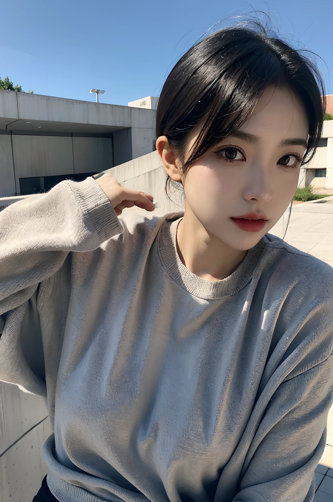 (Best Quality, 8k, 32k, Masterpiece, UHD:1.2), Cute Japan Woman Pictures, 1 Girl, (Big), (Tall Women), (Abs), (Lips), (Medium Short Golden Hair), Double Eyelids, Wet Skin, T-Back, Realistic Rays, Beach