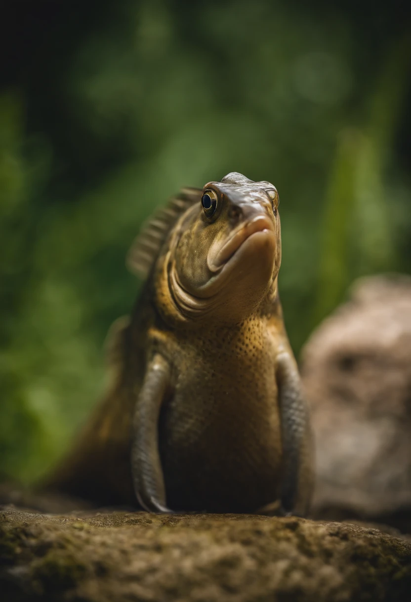 Fish with a cigar