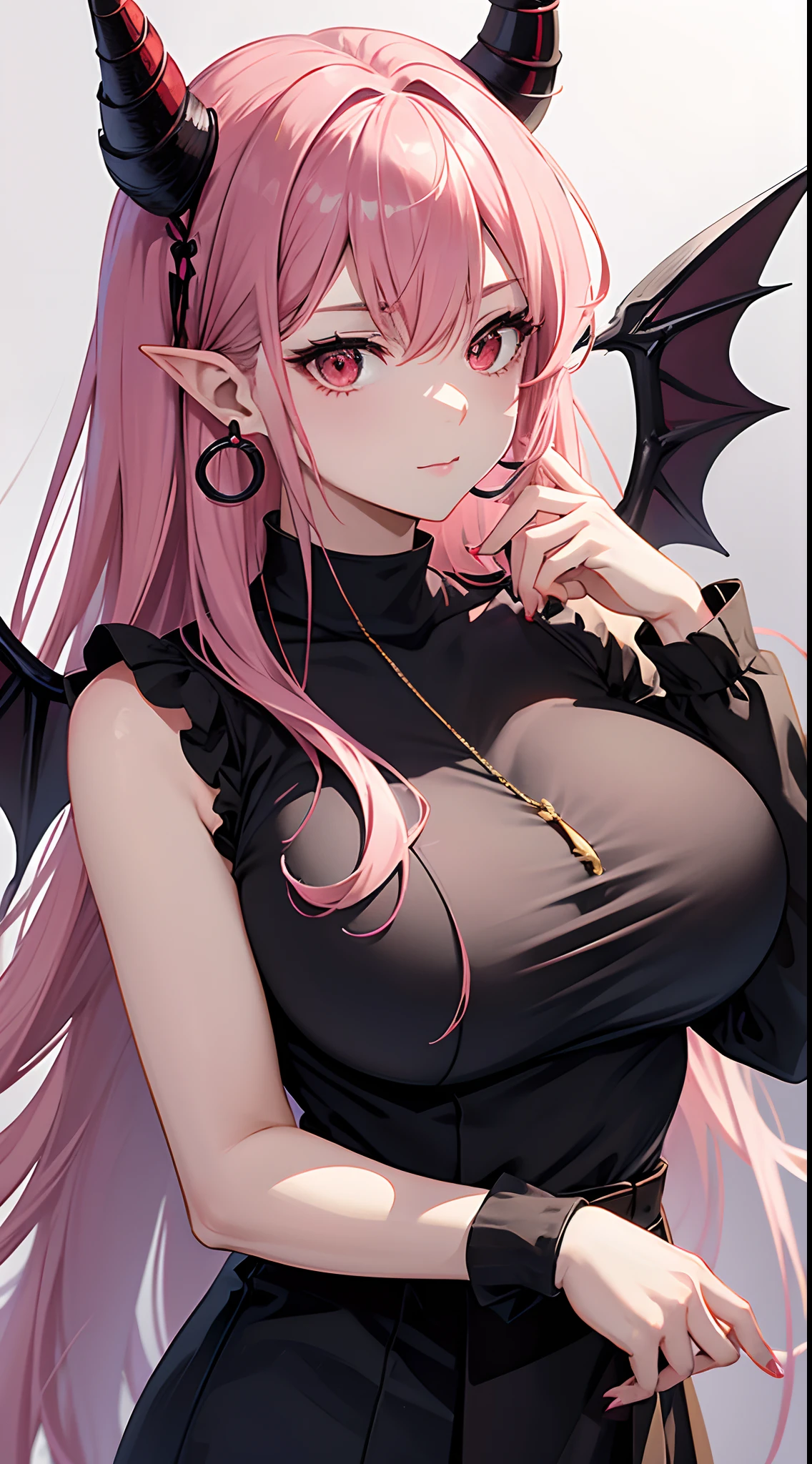 Succubus, voluptuous, Dynamic Angle
