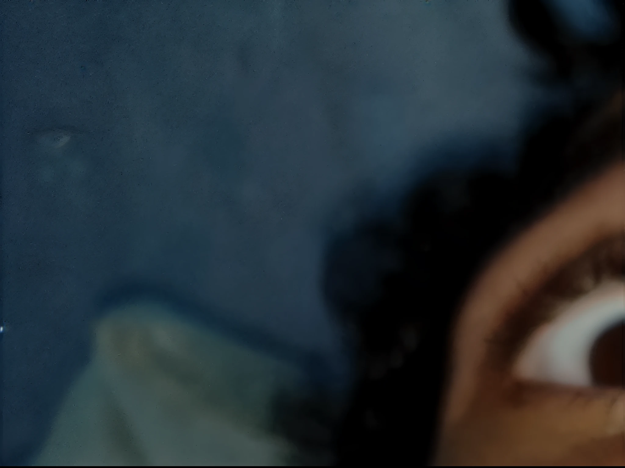there is a man with a beard and headphones on, big nostrils, extreme close up face shot, exhausted face close up, face!!!! close - up, stubble on his face, spaghetti in the nostrils, closeup at the face, 8k selfie photograph, sharped nose, close up at face, close up face, bushy moustache