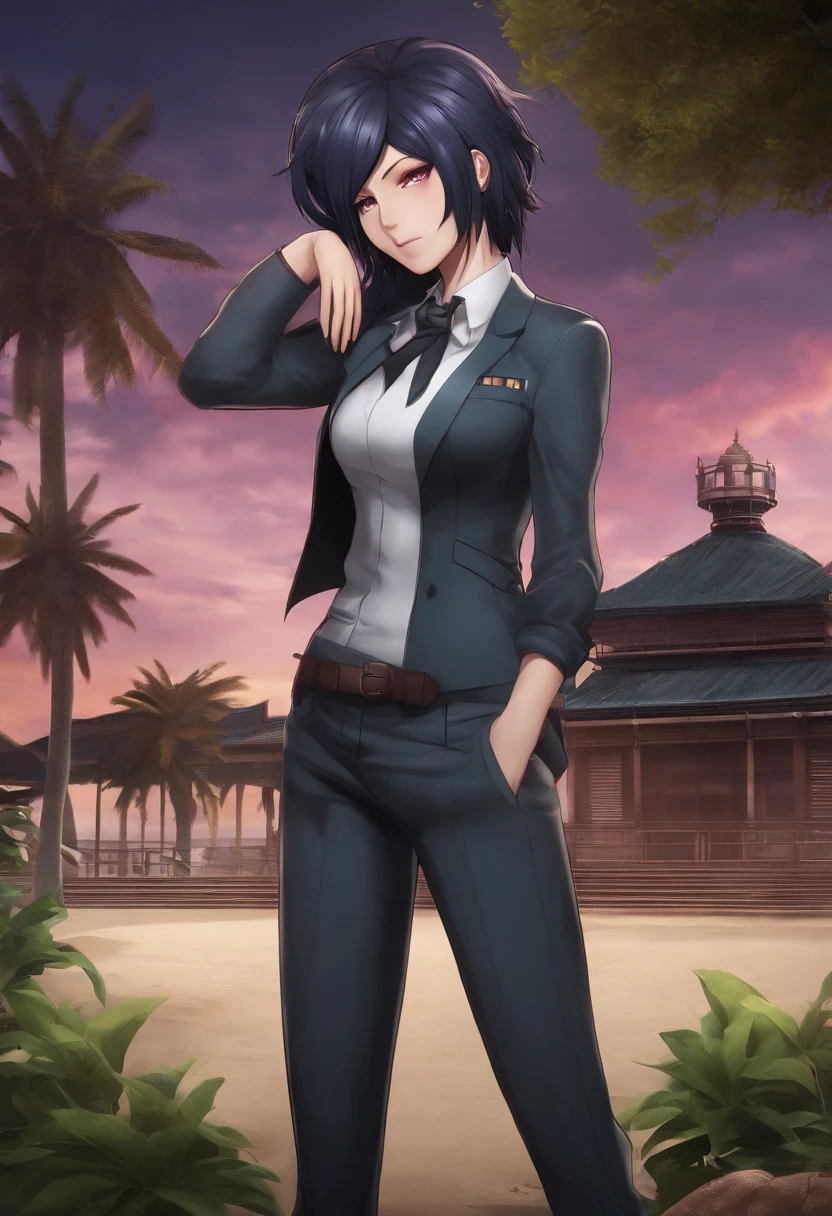 Mukuro Ikusaba from danganronpa, full body, perfect body