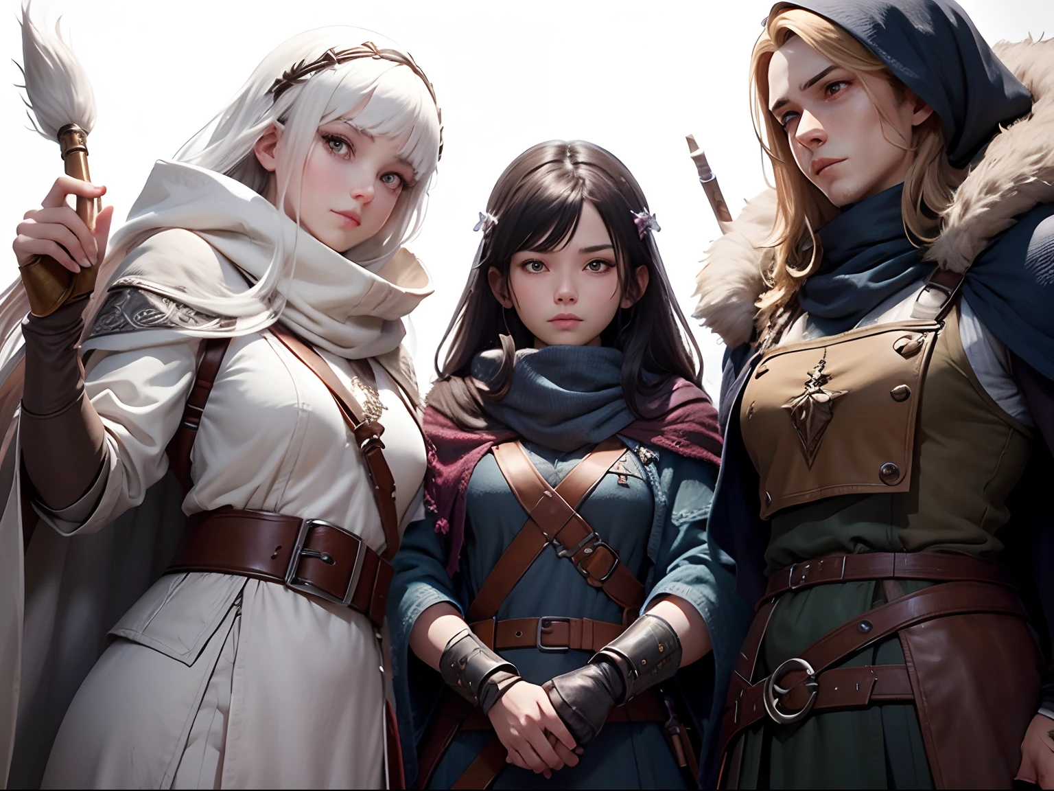 rpg group, white background