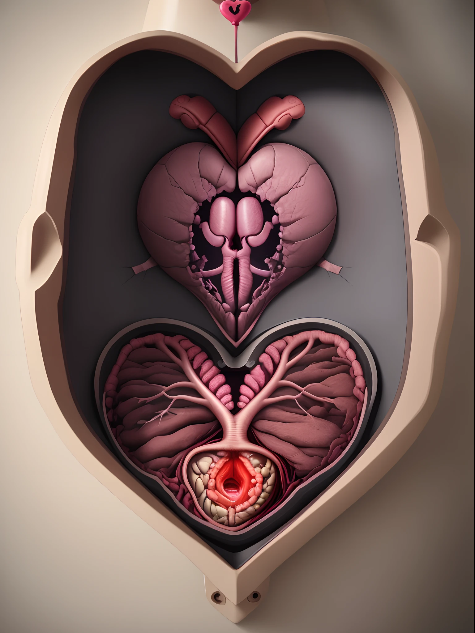 Pulmonary trunk of heart @
