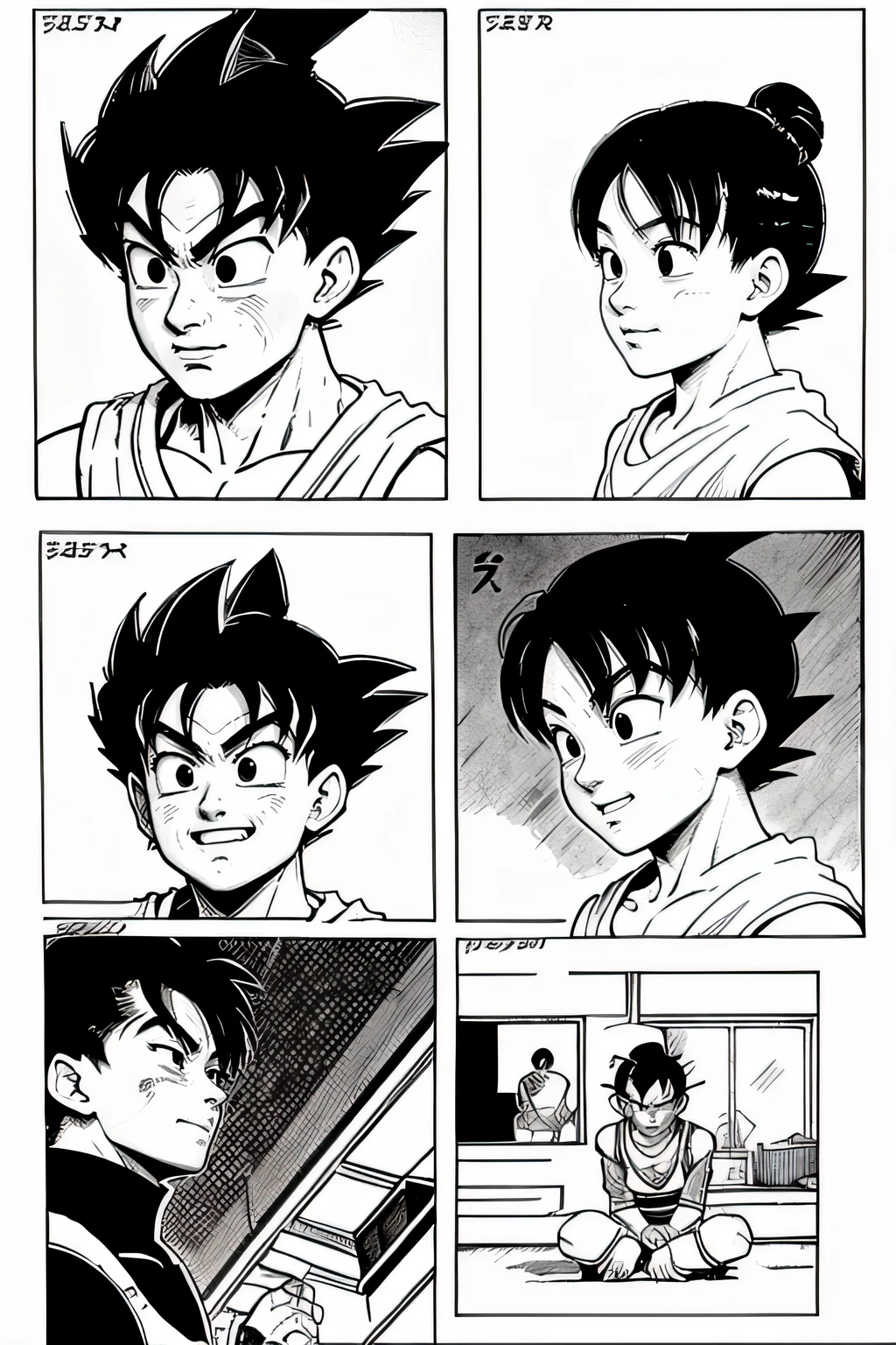 Dragon Ball manga,Comic storyboard