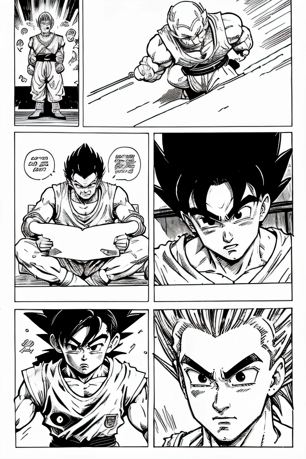 Dragon Ball manga,Comic storyboard
