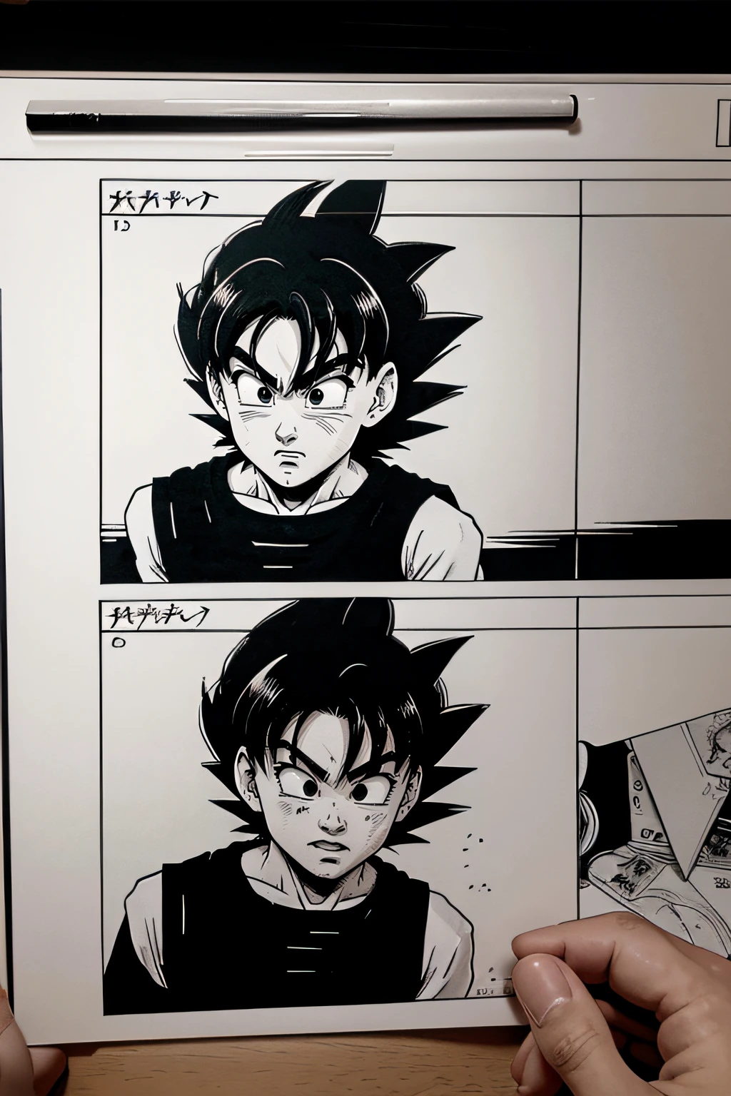 Dragon Ball manga,Comic storyboard