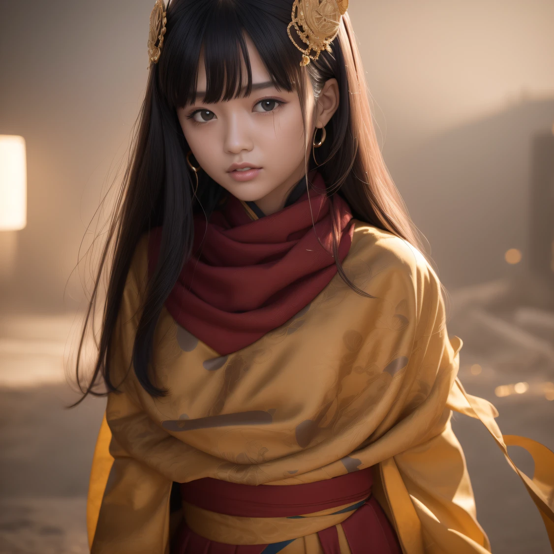 (From the side Side), Small breasts, Side Chest, (Flat chest), (Drooling), (Wet), (Expressionless), (Tears), Looking_at_peeping at the viewer, 10 years old fashionable beautiful beautiful beautiful girl, Gentle and attractive Chinese beautiful girl, 10 years old, delicate sexy collarbone, charming oval face, Double eyelids, Smart Peach Blossom Eyes, Pink lips, Small nose, Bare shoulders, Focus on the face, Close-up of chest, hyper HD, Super detail, Fresh and impressive，CG blockbuster，Asian women pose in colorful bikinis, photorealistic anime girl rendering, detailed face of a asian girl, 3 d anime realistic, Smooth anime CG art, Realistic. Cheng Yi, Realistic anime 3 D style, render of a cute 3d anime girl, Rendu portrait 8k, 3 D rendering character art 8 K, Kawaii realistic portrait，（（（Wear thick gold-framed reflective sunglasses））） （Linen batik scarf）， Angry fighting stance， looking at the ground， Batik linen bandana， Chinese python pattern long-sleeved garment， rainbowing（Abstract propylene splash：1.2）， Dark clouds lightning background，废墟（realisticlying：1.4），Black color hair，Flour fluttering，Telephoto lens high， A high resolution， the detail， RAW photogr， Sharp Re， Nikon D850 Film Stock Photo by Jefferies Lee 4 Kodak Portra 400 Camera F1.6 shots, Rich colors, ultra-realistic vivid textures, Dramatic lighting，8K quality, Girls，Backstreets， Dark clouds lightning background（realisticlying：1.4），Black color hair，， RAW photogr， Sharp Re， Nikon D850 Film Stock Photo by Jefferies Lee 4 Kodak Portra 400 Camera F1.6 shots, Rich colors, ultra-realistic vivid textures, Drama light film CG society。,，Tropical canyon battle scene、Chinese big breasts、Vintage trench coat、three kingdom、ember、100 people、Faraway view、intense battles、high detal、masuter piece、NSFW，Multi-layered long-sleeved gauze garment，Quick-dry vest，Colorful cotton and linen sweater，Red and black snake cloak cloak，Doomsday ruins（废墟）Climb the streets（Armageddon）eyes filled with angry，He clenched his fists