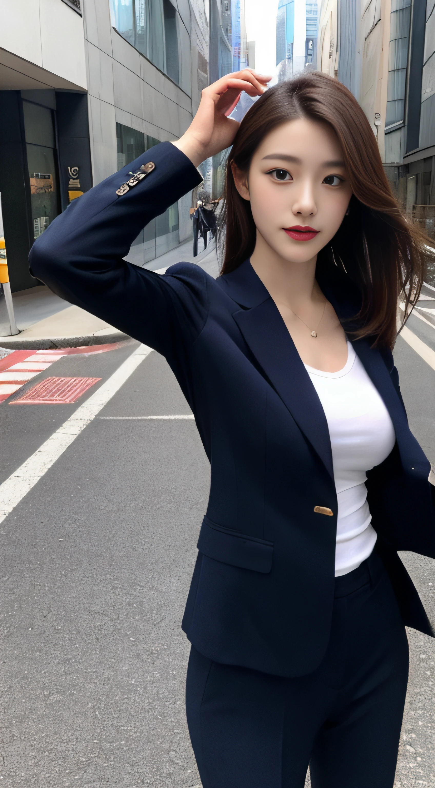 Tall and slender beauty、Beauty in suits、Colossal tits、undershirt、Cool beauty、Career woman、Japan beauties、modeled、tiese,the street