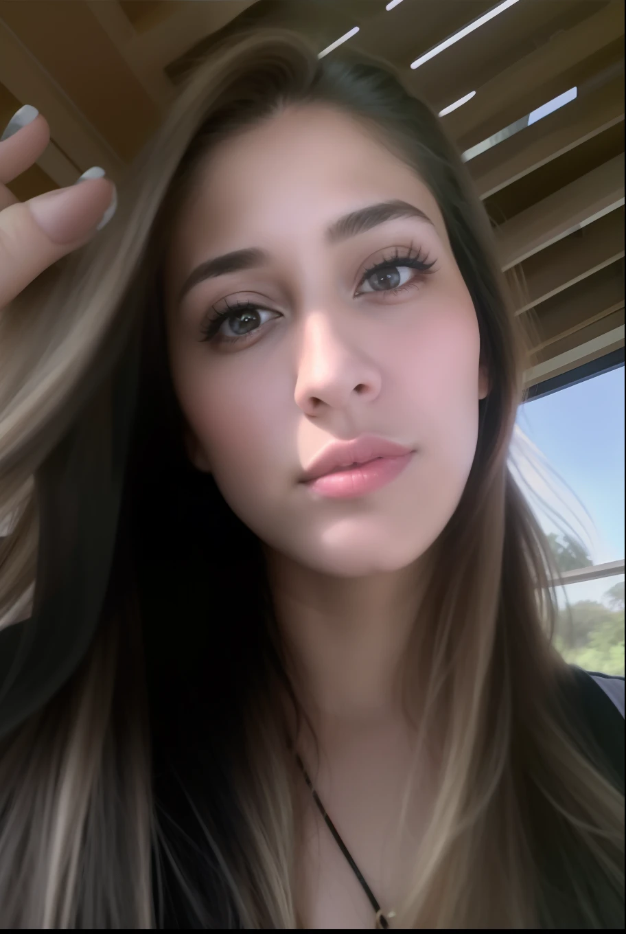 um close up de uma mulher com cabelos longos e um peito muito grande, fernanda suarez, 19-year-old girl, Mulher de 30 anos de Cuba, foto vazada, Lorena Avarez, Marischa Becker, Alanis Guillen, Parece Fabiula Nascimento, Parece Laura Barriales