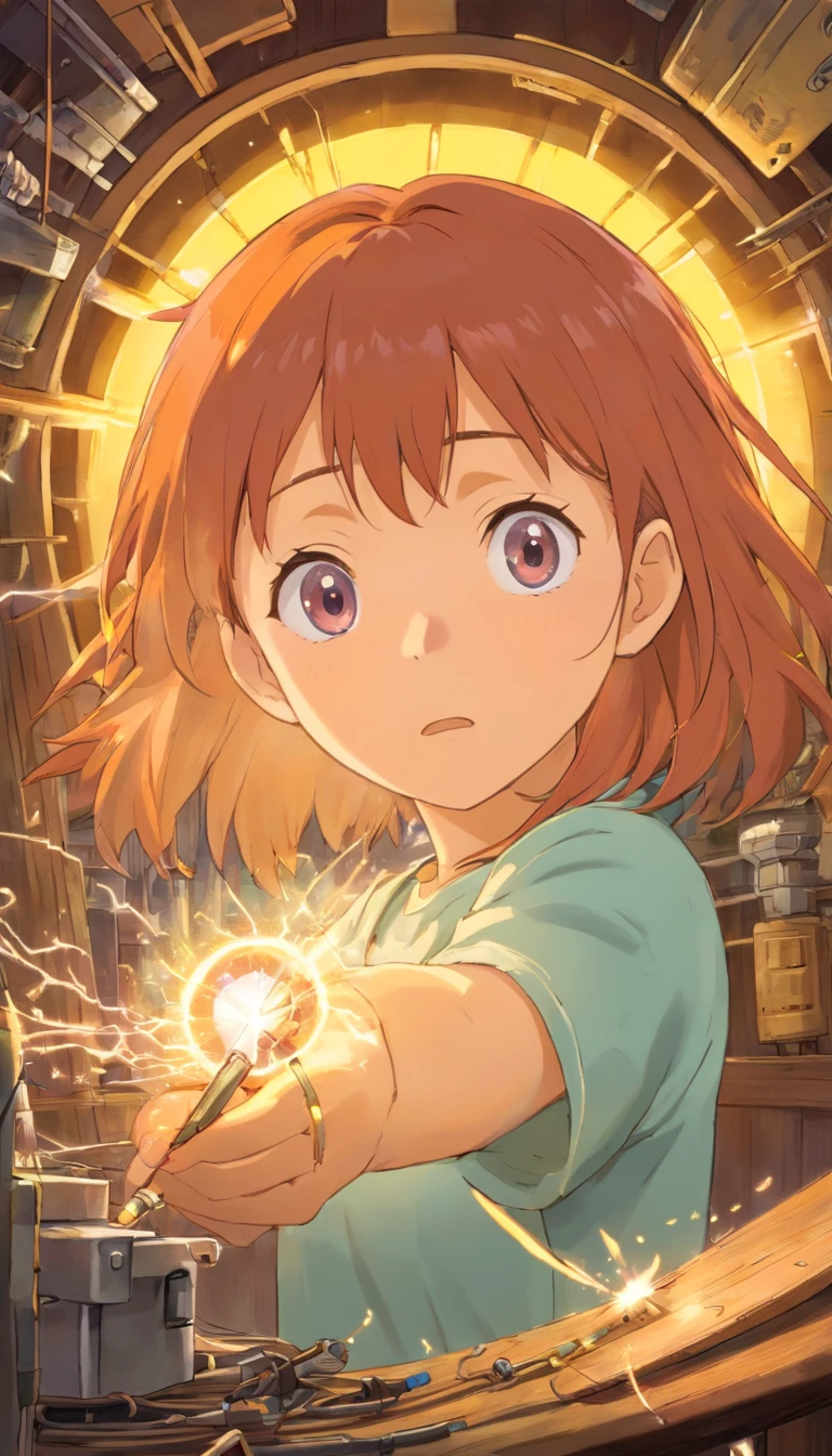 The process by which the protagonist obtains a see-through eye，From accidental electrocution to surprise and shock to find out you can see through everything