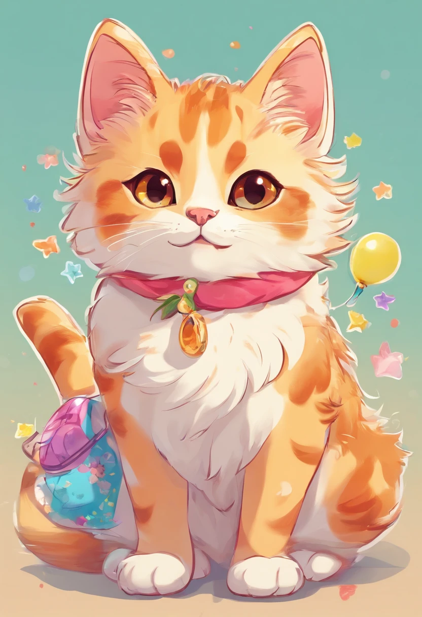 animated cat