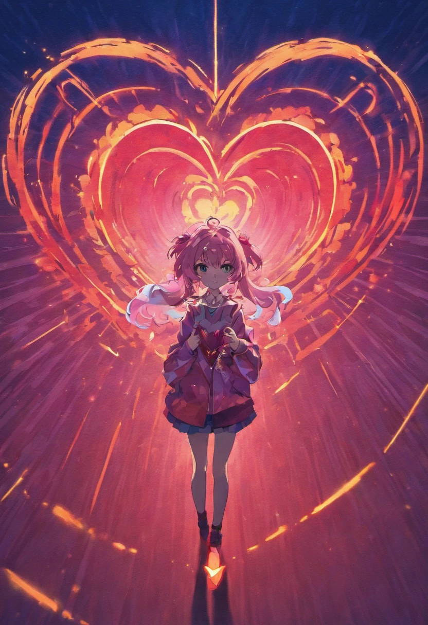 Minimalist heart logo