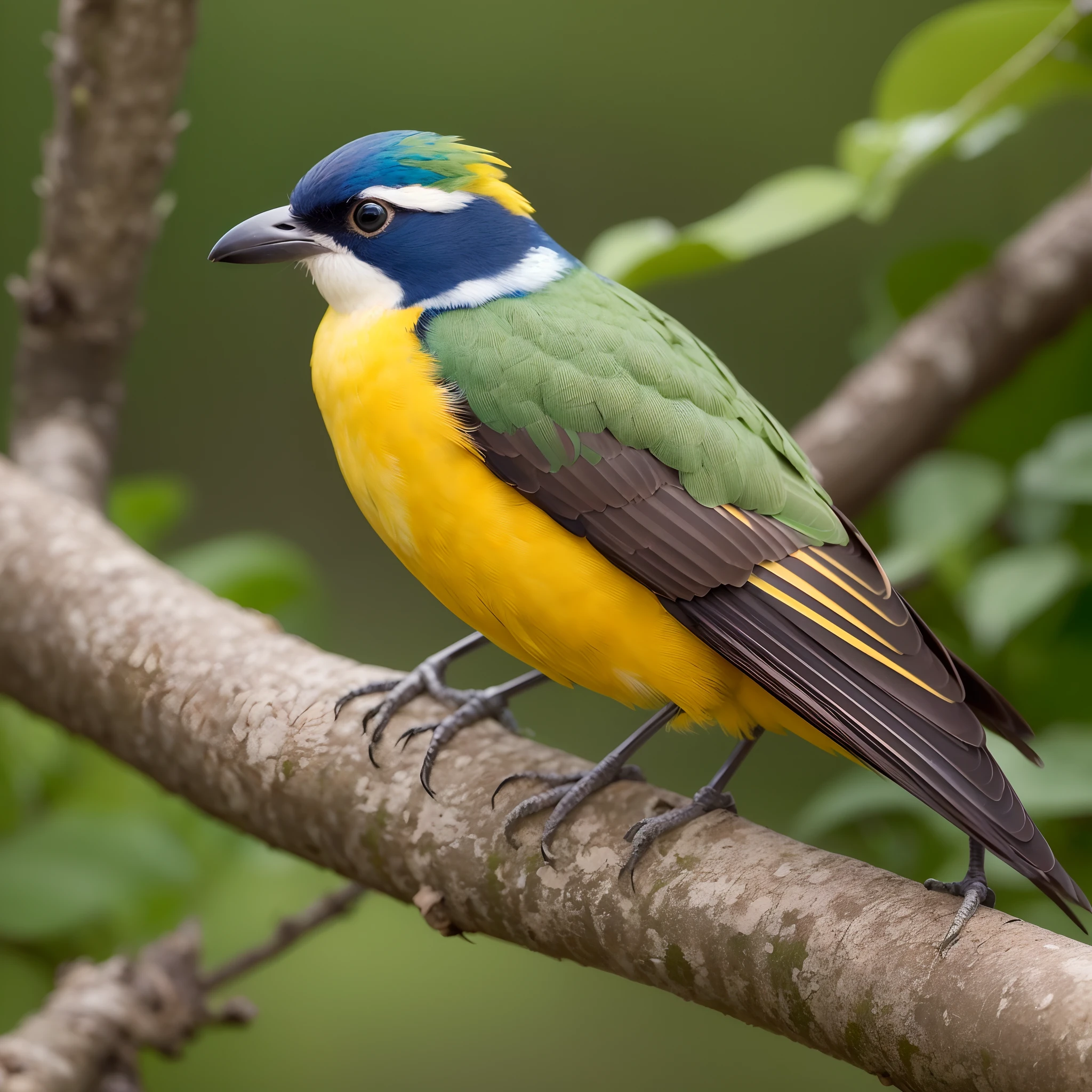 beautiful bird long hair yellow colour 4k resolution --auto --s2