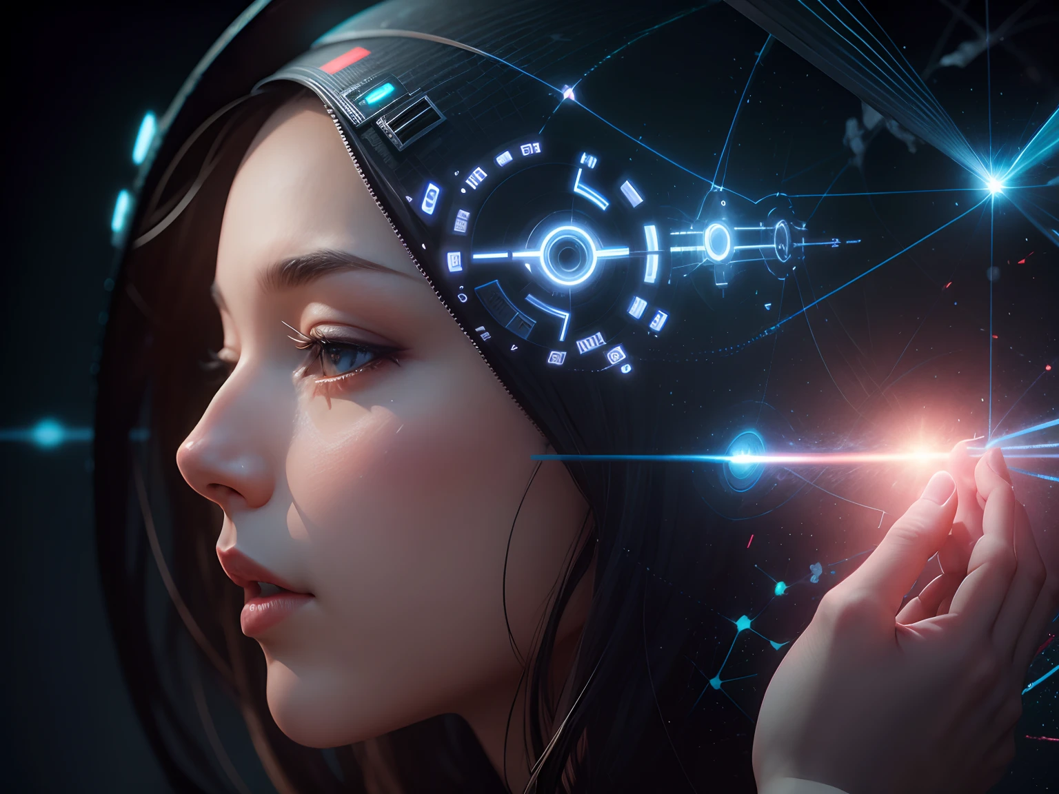 ai inner data mind process workings relation to love 8k