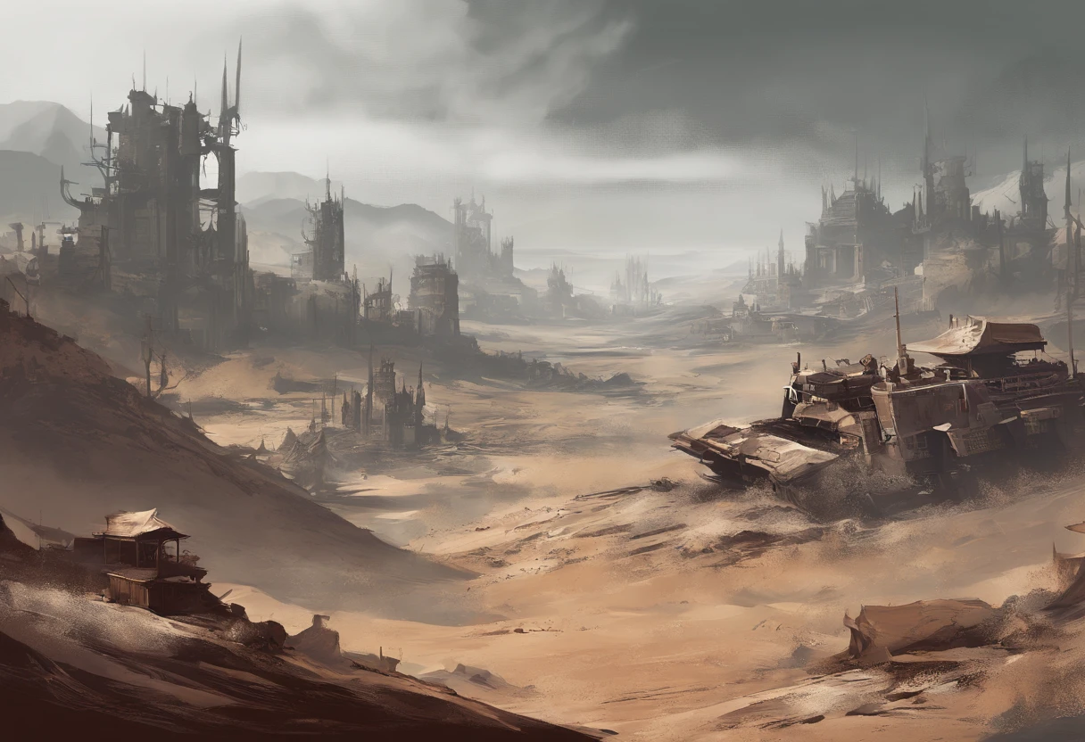 wide shot, sci fi city, (DieselpunkCity) (Cybercity:1)