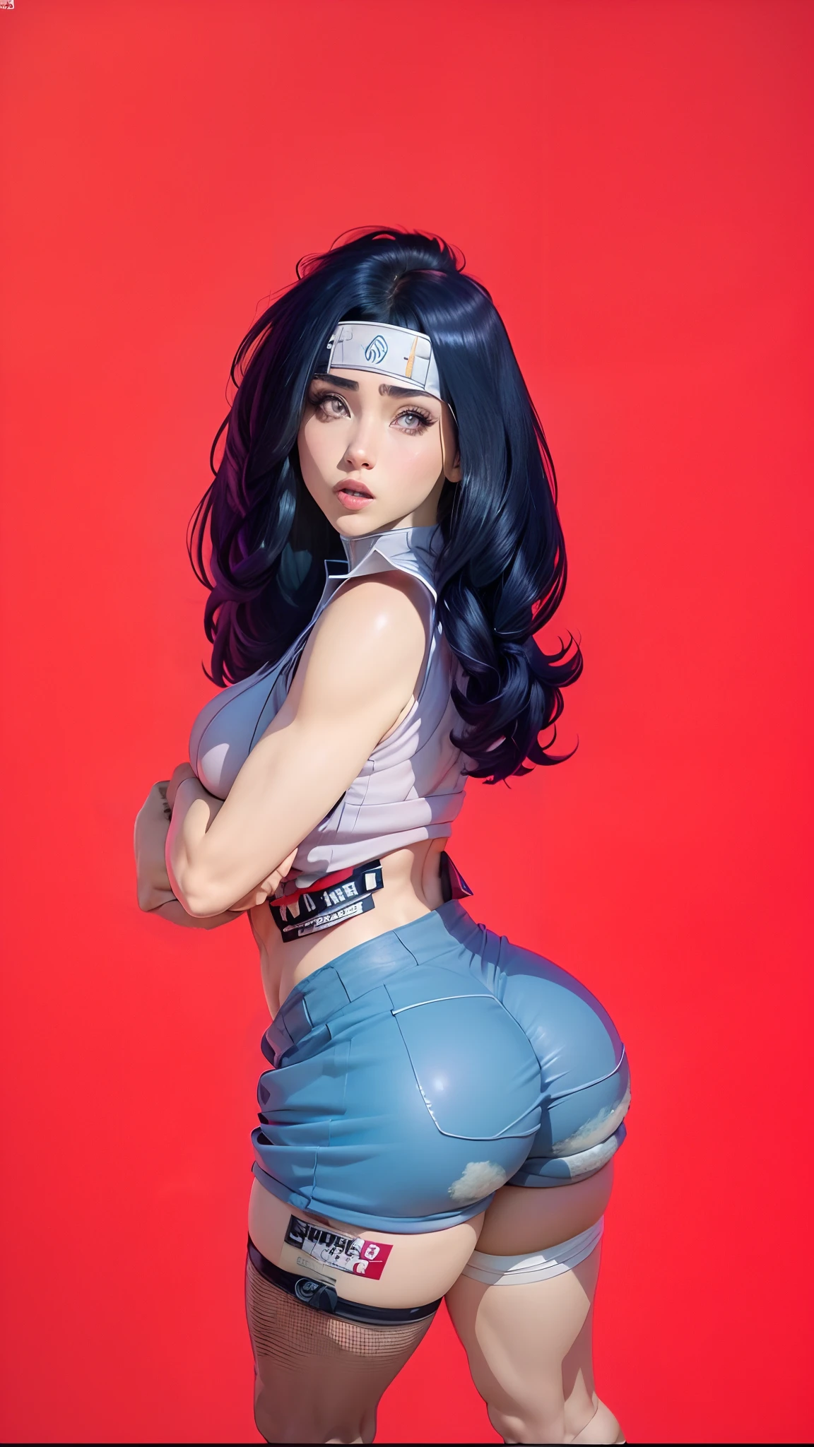 Hinata Hyuga, Extremamente Realista, extremamente sexy, rosto bonito, boca bonita, olhos perfeitos, lindos, Fitness, pernas grossas, blogueira, influencer digital, funk, funkeira, brasileira, MC, Tik Tok, estilosa, roupas curtas, 8k, extremamente detalhado, fotografia