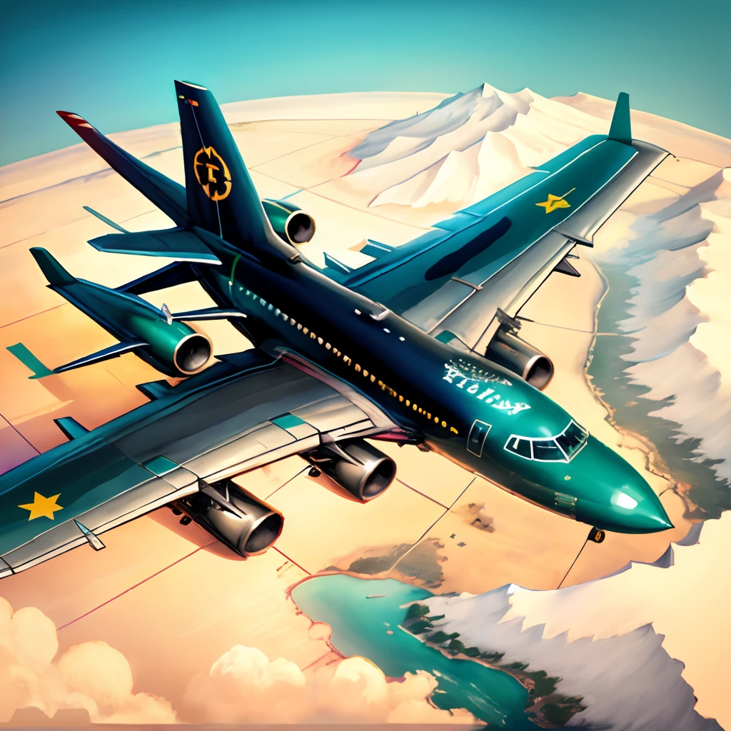 Bitcoin airplane