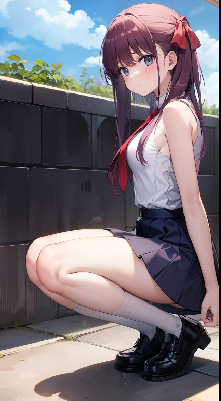 open legs
