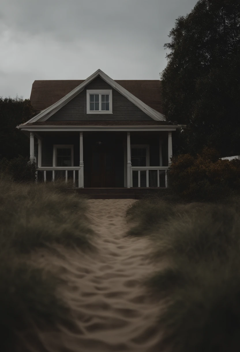 Beach house in old men