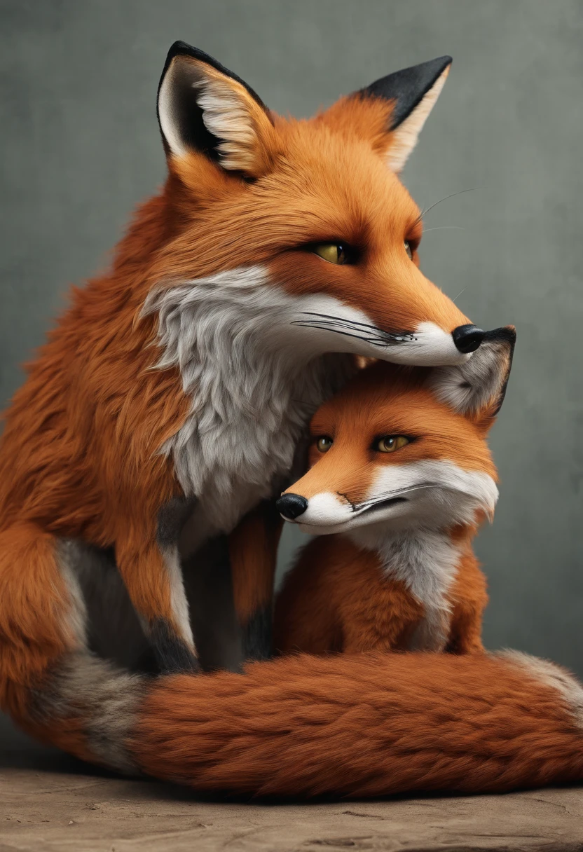 Mr. Fox has sex and Mrs. Fox has sex