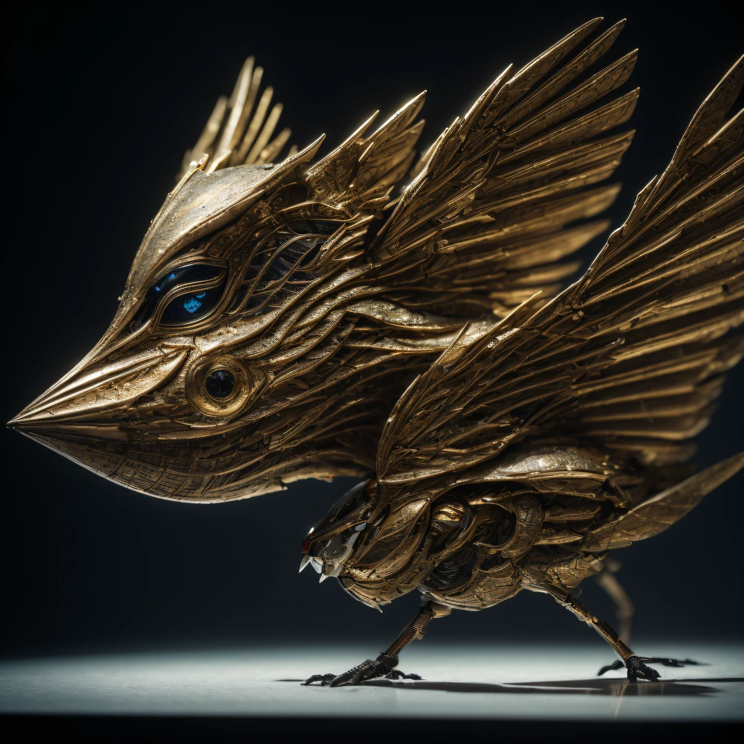 A mechanical bird, Details of Mars, Mo River alluvial plain, East African Rift Valley region，Rock Sugar Onyx Nuclear Power Command A mechanical bird, Details gunboat, platinum cruiser, tower snow, red, marble glow, a mechanical bird, Details Space Station 1:3 Models，mid day，Cyberpunk art of a，Rembrandt light，Detail portrayal，macro shot，surface reflection，high definition detail，Dingdall effect，Light and shadow intensification，The light shines，particle fx，3D modeling，Surface reflected light，detail-rich，The texture is delicate，Strong visual impact，Hyper-detailing，A high resolution，high saturated，Ray traching，Light and shadow effects，16K smooth，A high resolution one mechanical bird, the detail