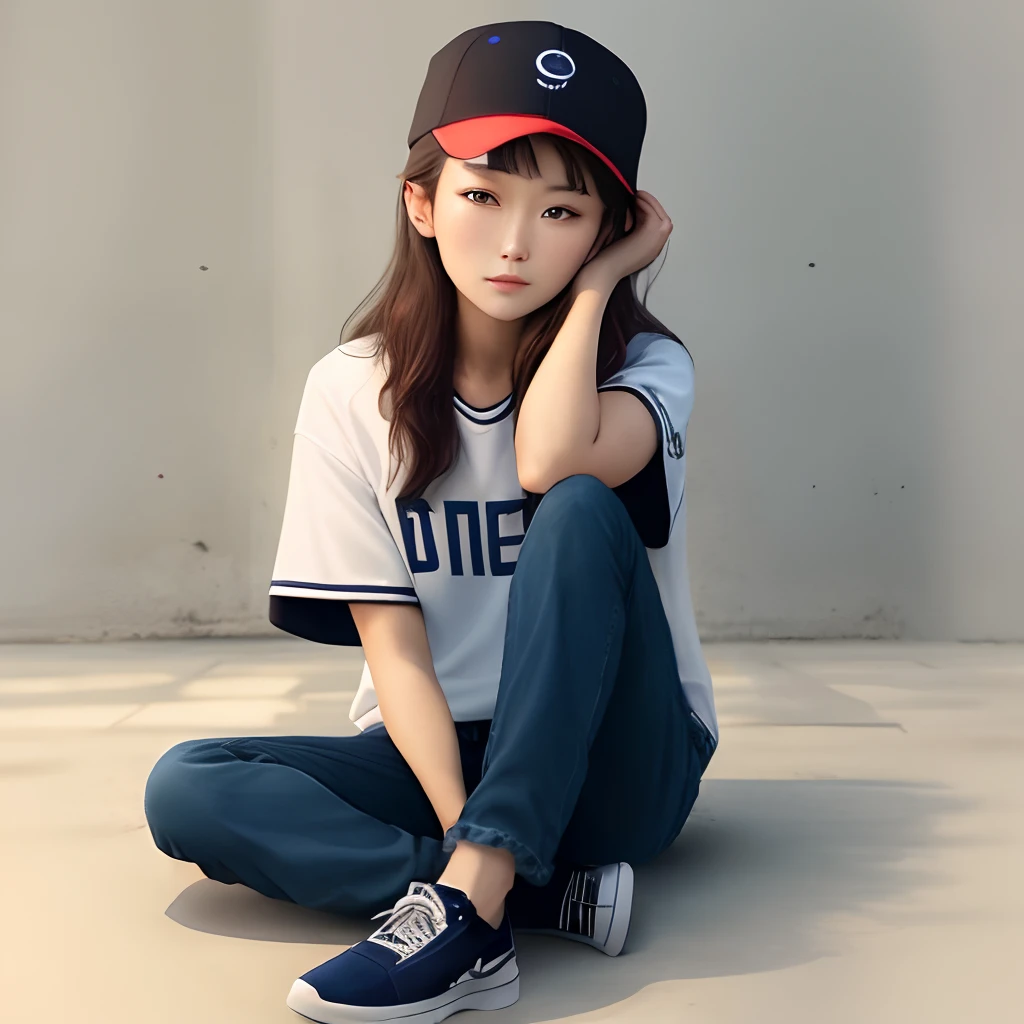 Wealth，Sit Pose，Official hat