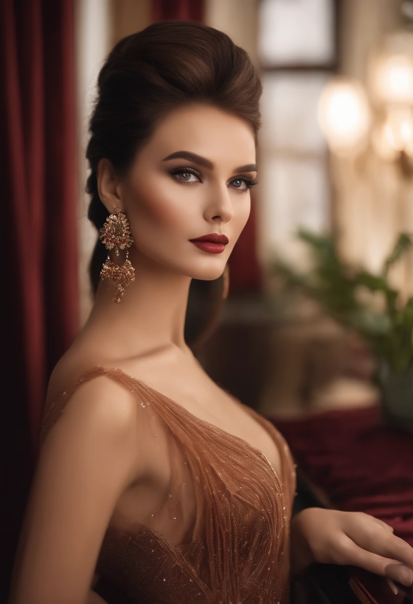 Pay attention to your appearance、Solid makeup and fashion、Neat and elegant woman