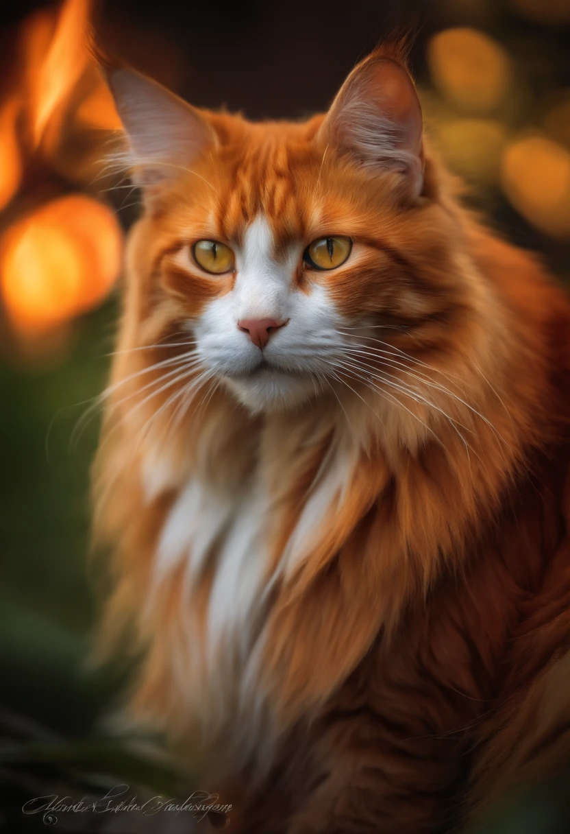 Flame cat