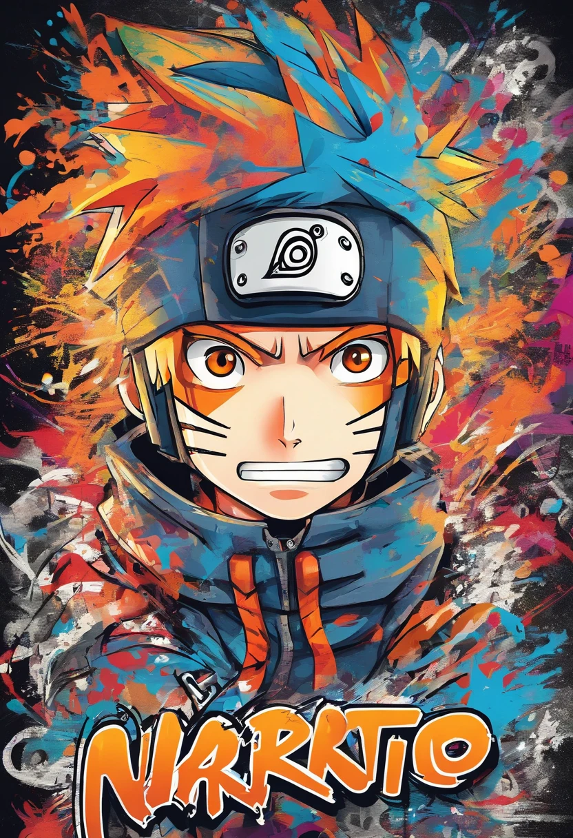 Imagine Naruto, Naruto em desenho.