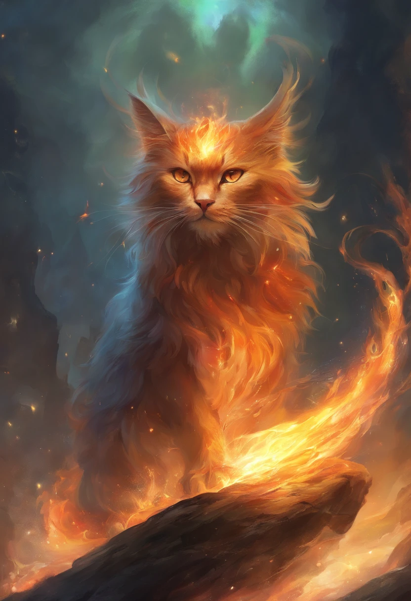 Flaming Cat