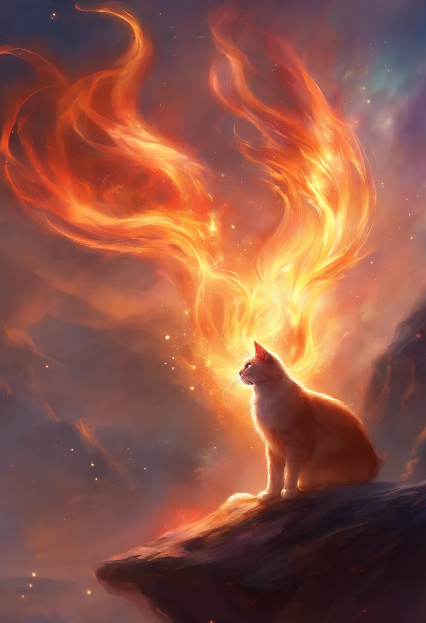 Flaming Cat
