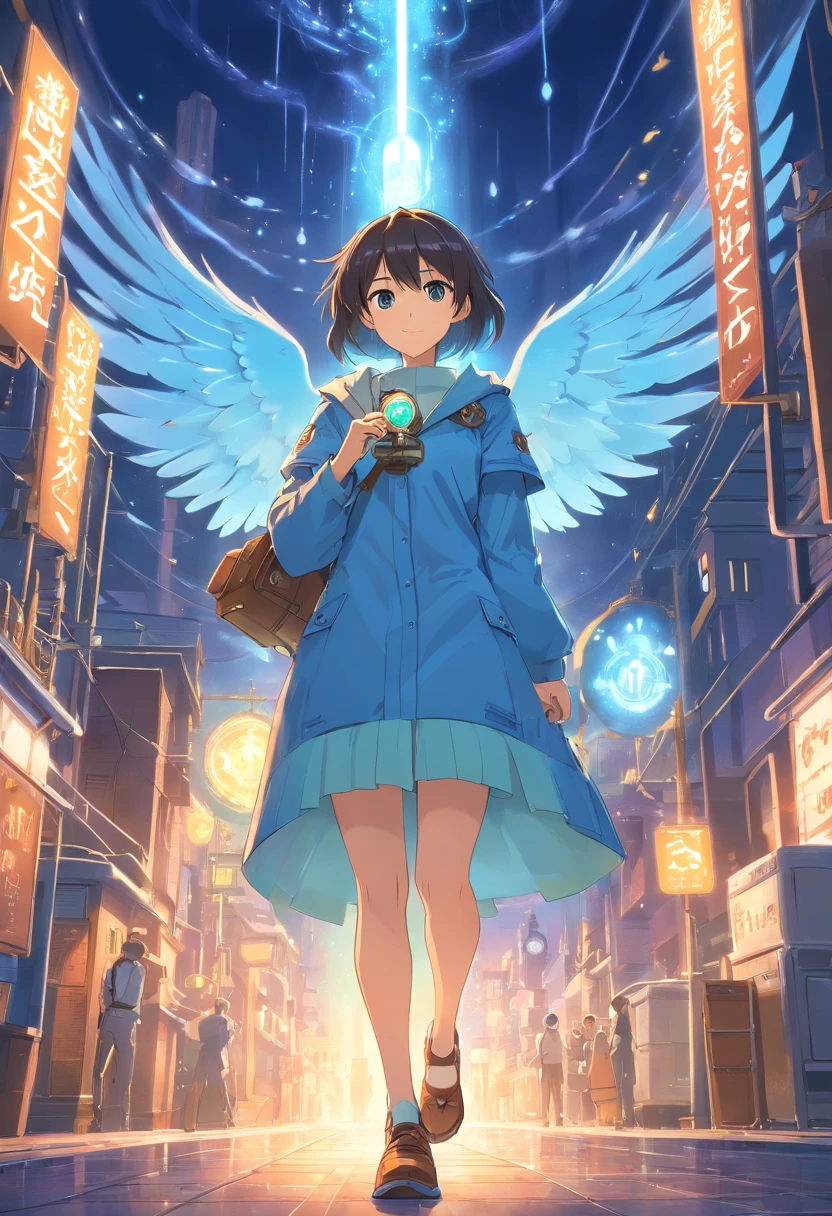 Incarnate ethereal owl, Steampunk, mystical aura, resplendent gas lamps, (Universal alignment, Light manipulation, spectrum infusion, fantastical forge, meticulous creation, exquisite craftsmanship, unparalleled artistry, otherworldly essence, sublime realism, cinematic enchantment), Mech Enchantress