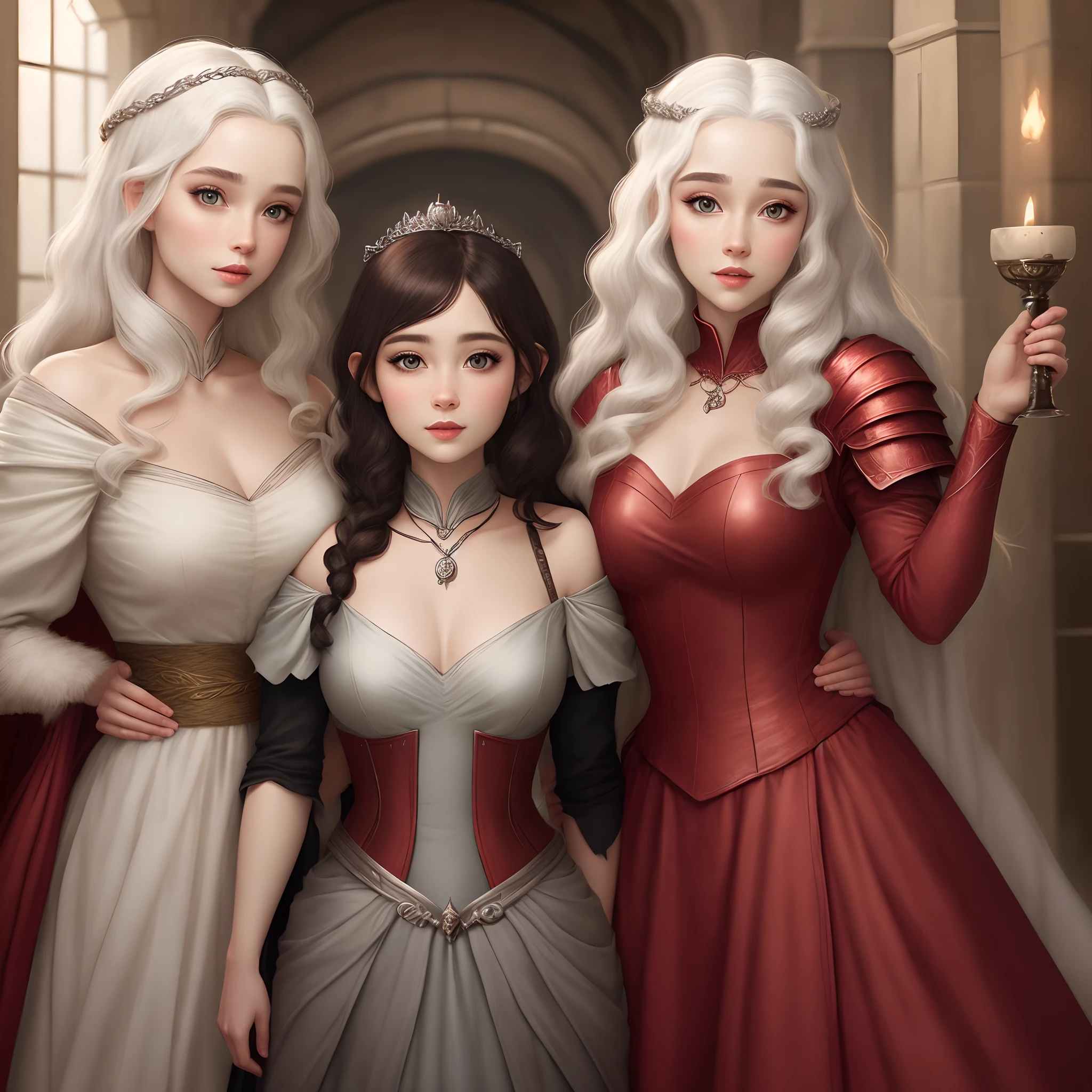 Princess Viserra, Daella, & Saera
Targaryen