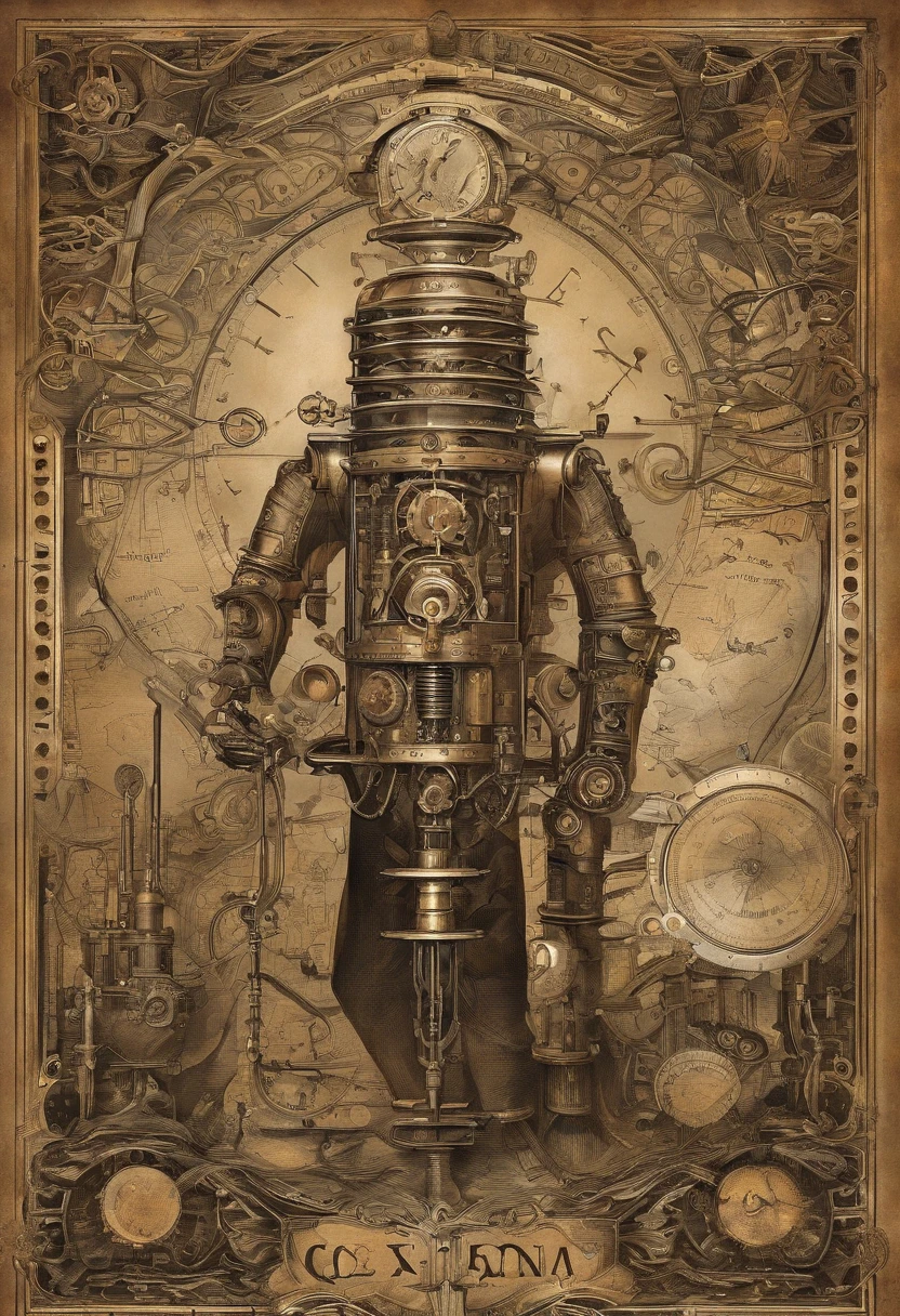 A scientist in a scientific coat turned his back to us，looking at the stars，hard core，Technologie，