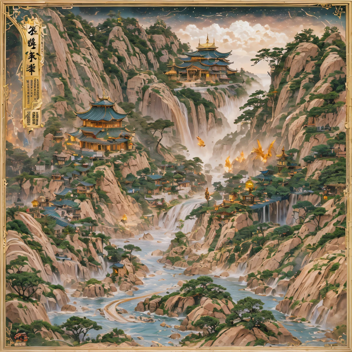 Fly into the fairy realm, Chance encounter with Liu Hanshu, He saw in him his former self, It was decided to take him as an apprentice, Teach him how to protect himself, But because of the Tibetan star map, He established relationships with the Liu family and the Jade Sword Sect, It opens with the death of Liu Hanshu, Qin Yu embarked on the road of confrontation with a strong enemy, Working hard, Make yourself stronger, Stick to your own core path of justice, I also want to protect the people I care about, The three brothers took off, And embarked on a long journey to find a good brother, Qin Yu, Where are Xiao Hei and Hou Fei（canyons）Climb the streets（Doomsday Stream）eyes filled with angry，He clenched his fists，Rush up，Deliver a fatal blow to your opponent，full bodyesbian，Full Body Male Mage 32K（Masterpiece Canyon Ultra HD）Long flowing black hair，Campsite size，zydink， The wounded lined up in the streets（canyons）Climb the streets， The scene of the explosion（canyons）， （Linen batik scarf）， Angry fighting stance， looking at the ground， Batik linen bandana， Chinese python pattern long-sleeved garment， canyons（Abstract propylene splash：1.2）， Dark clouds lightning background，Flour flies（realisticlying：1.4），Black color hair，Flour fluttering，rainbow background， A high resolution， the detail， RAW photogr， Sharp Re， Nikon D850 Film Stock Photo by Jefferies Lee 4 Kodak Portra 400 Camera F1.6 shots, Rich colors, ultra-realistic vivid textures, Dramatic lighting, Unreal Engine Art Station Trend, cinestir 800，Flowing black hair,（（（Jungle Canyon）））The wounded lined up in the streets（vale）Climb the streets，Movie master real-time image quality