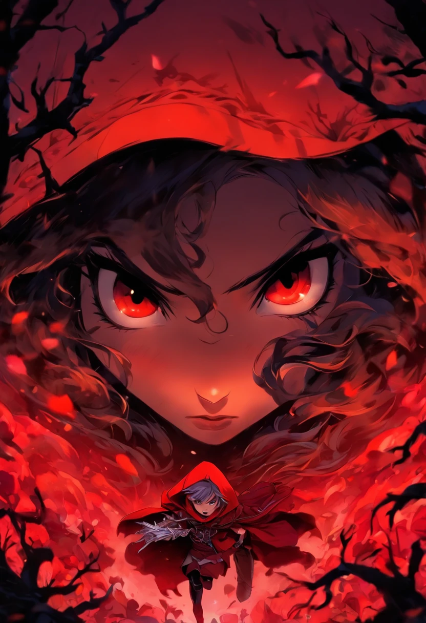 3 different variants of little red riding hood