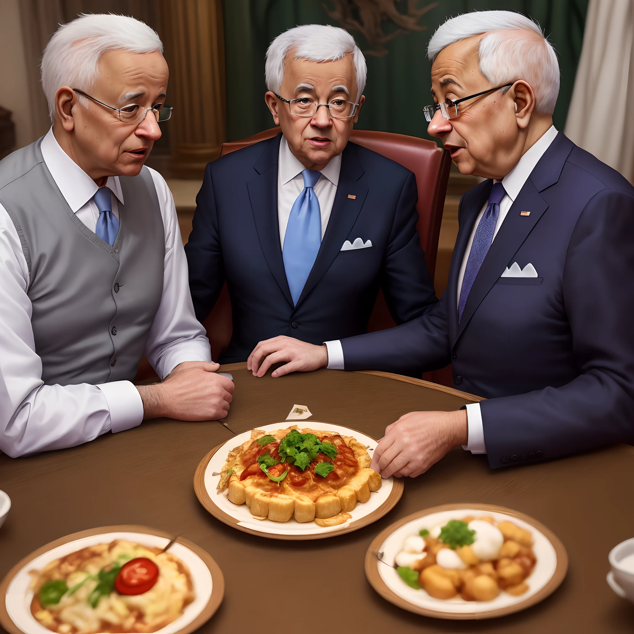 reunion de crise entre vladimir poutine, joe biden et mahmoud abbas
