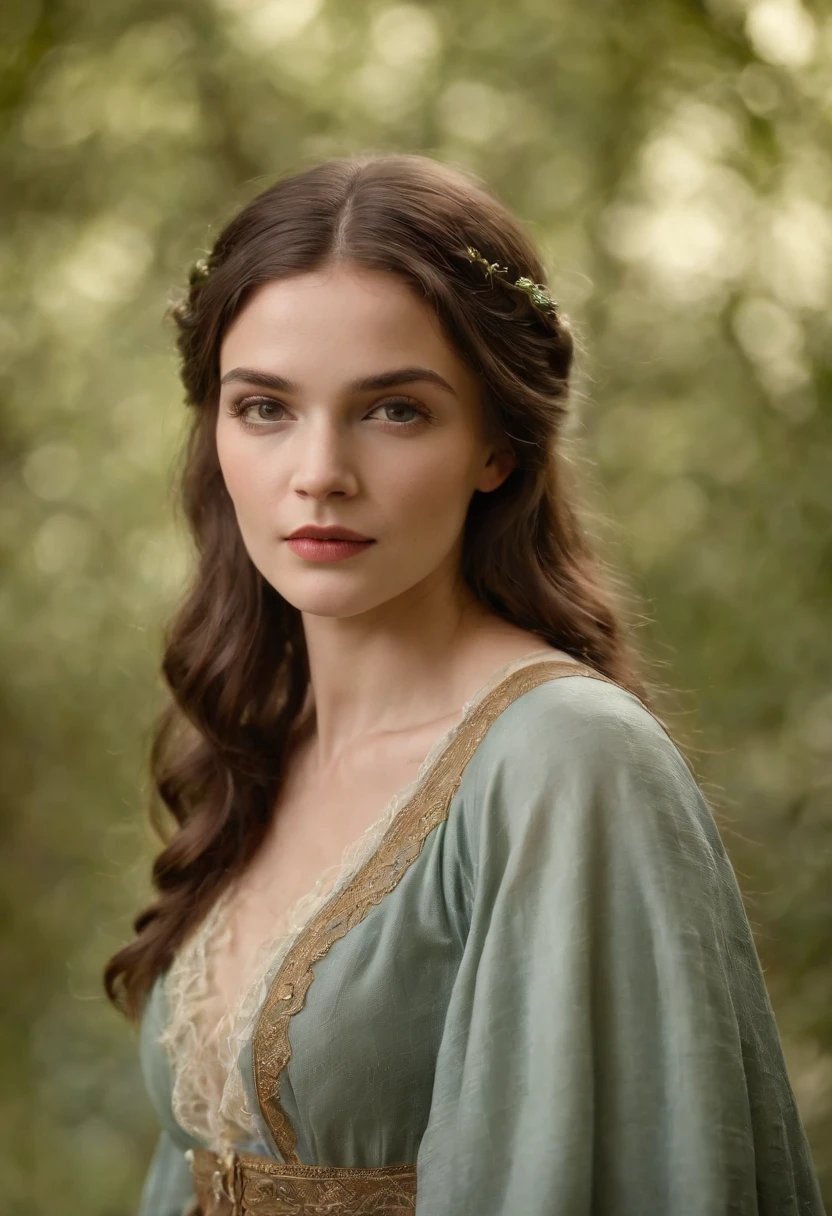 (((uma ferida avermelhada profunda atravessa sua bochecha esquerda))) tez justa, mulher em torno de 19 anos, cabelos brancos naturais, olhos verdes distintos, vestindo kohl, slender and graceful, Beautiful, luz de velas em um ambiente medieval, Ultra sharp focus, tiro realista, roupas femininas medievais, cores tetradicas (cicatriz:1.4)