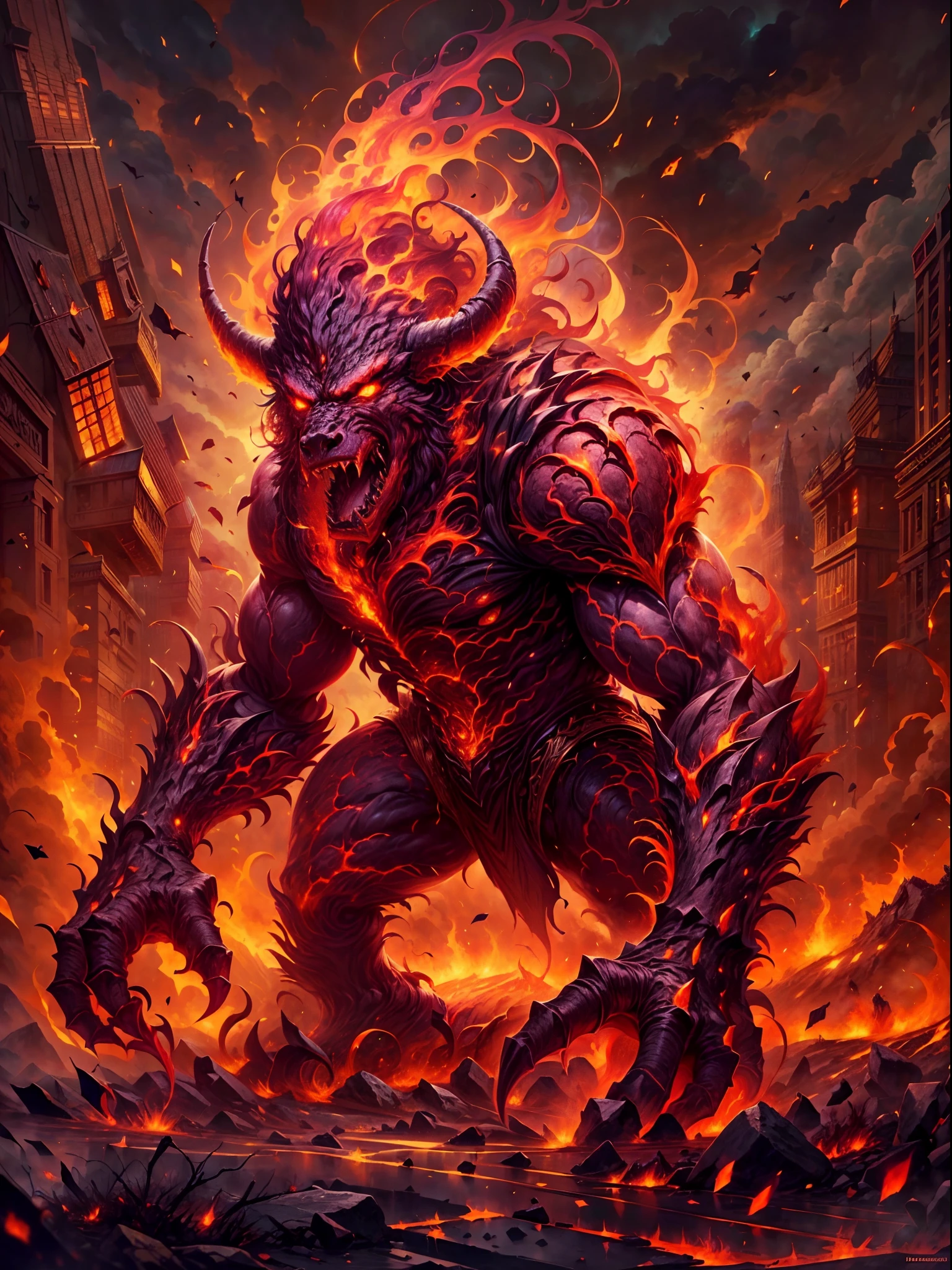 1 big devil 3d cartoon 3d animation