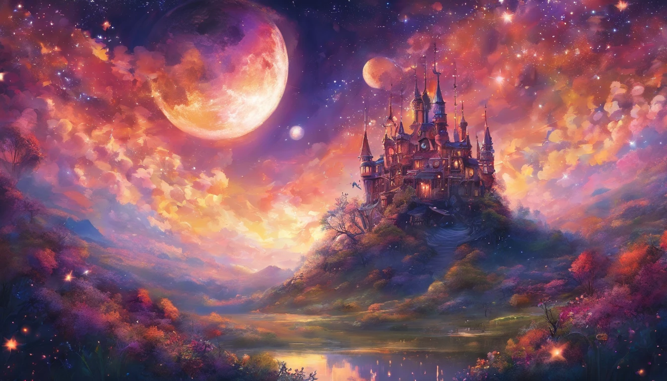 Fantastic、starrysky、Big Moon、shooting stars、