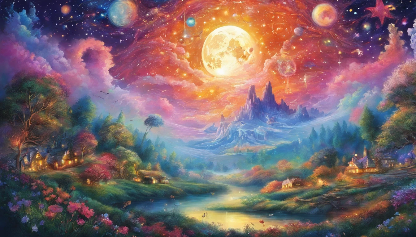 Fantastic、starrysky、Big Moon、shooting stars、