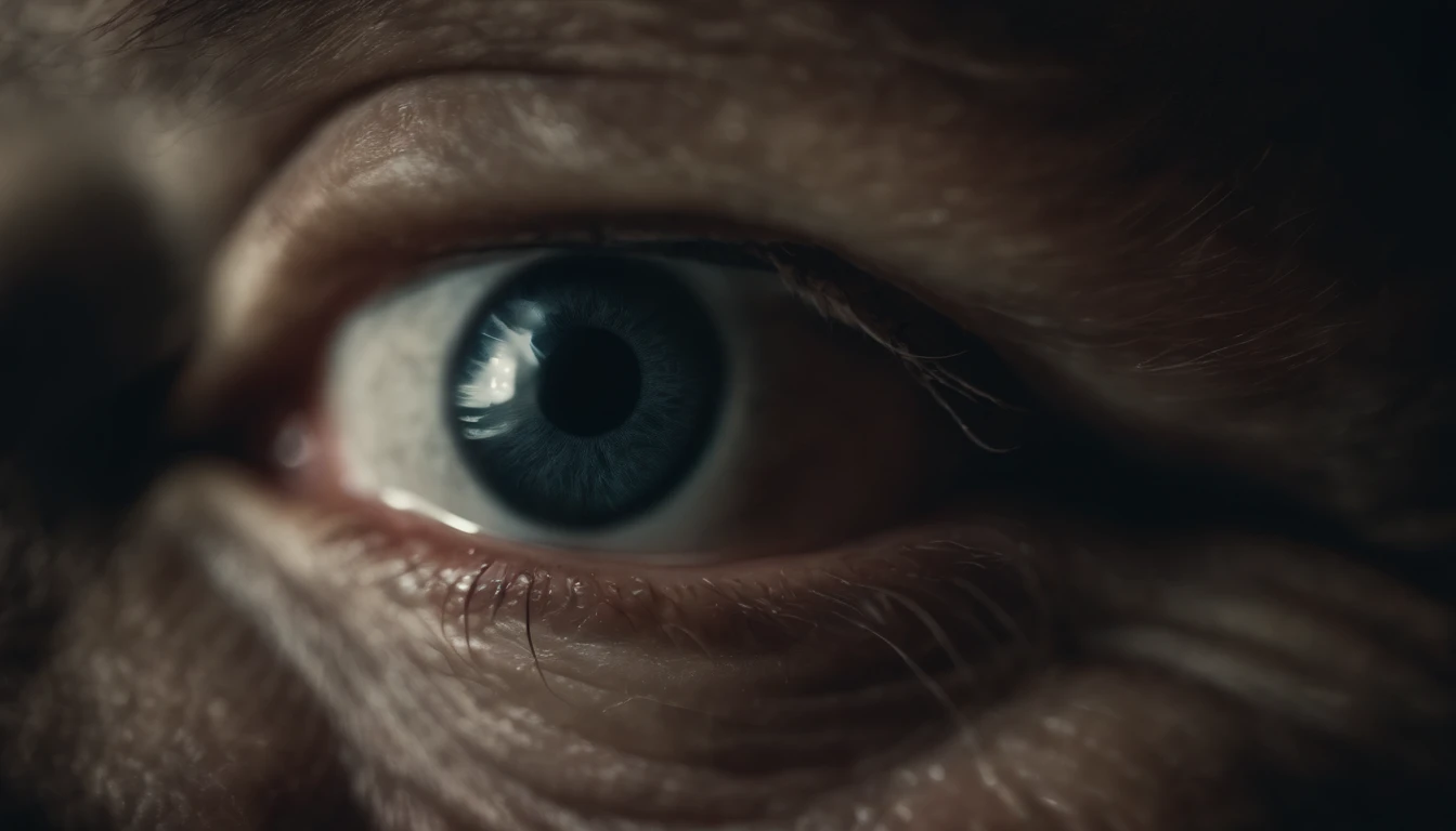 Photorealistic image of a cyclop, a giant with only one eye
